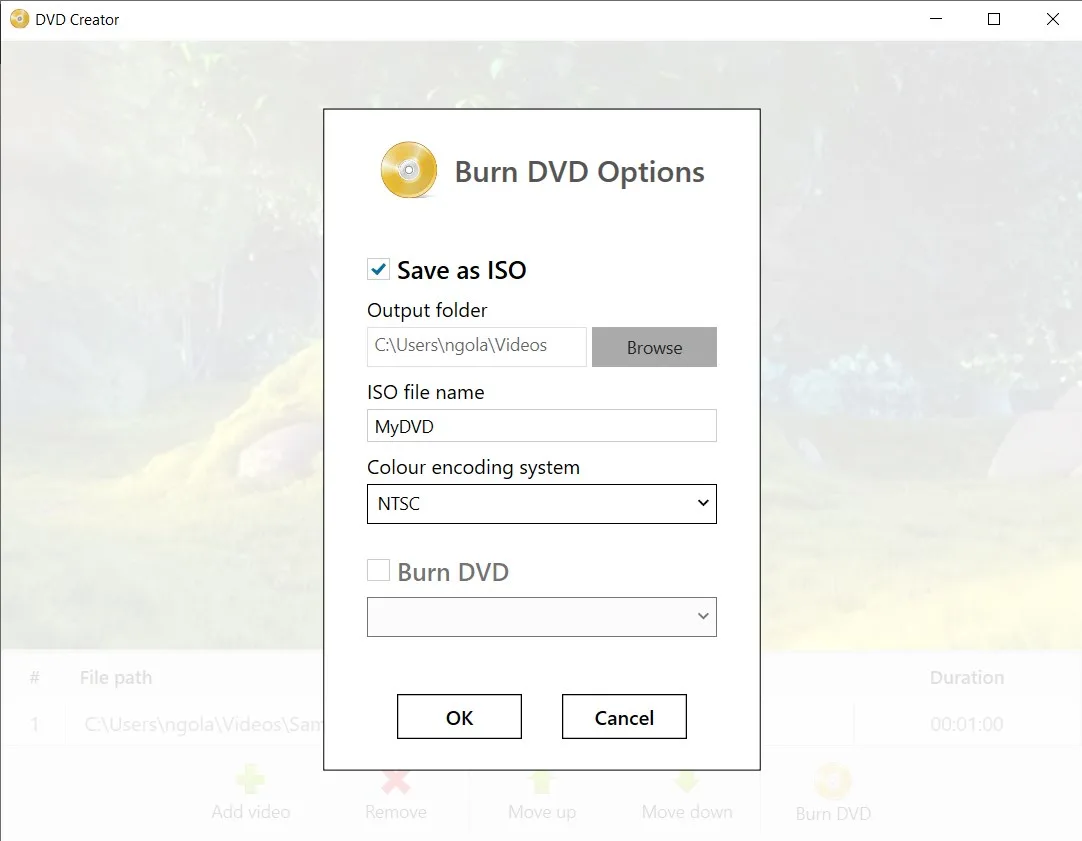 DVD Creator screenshot 3