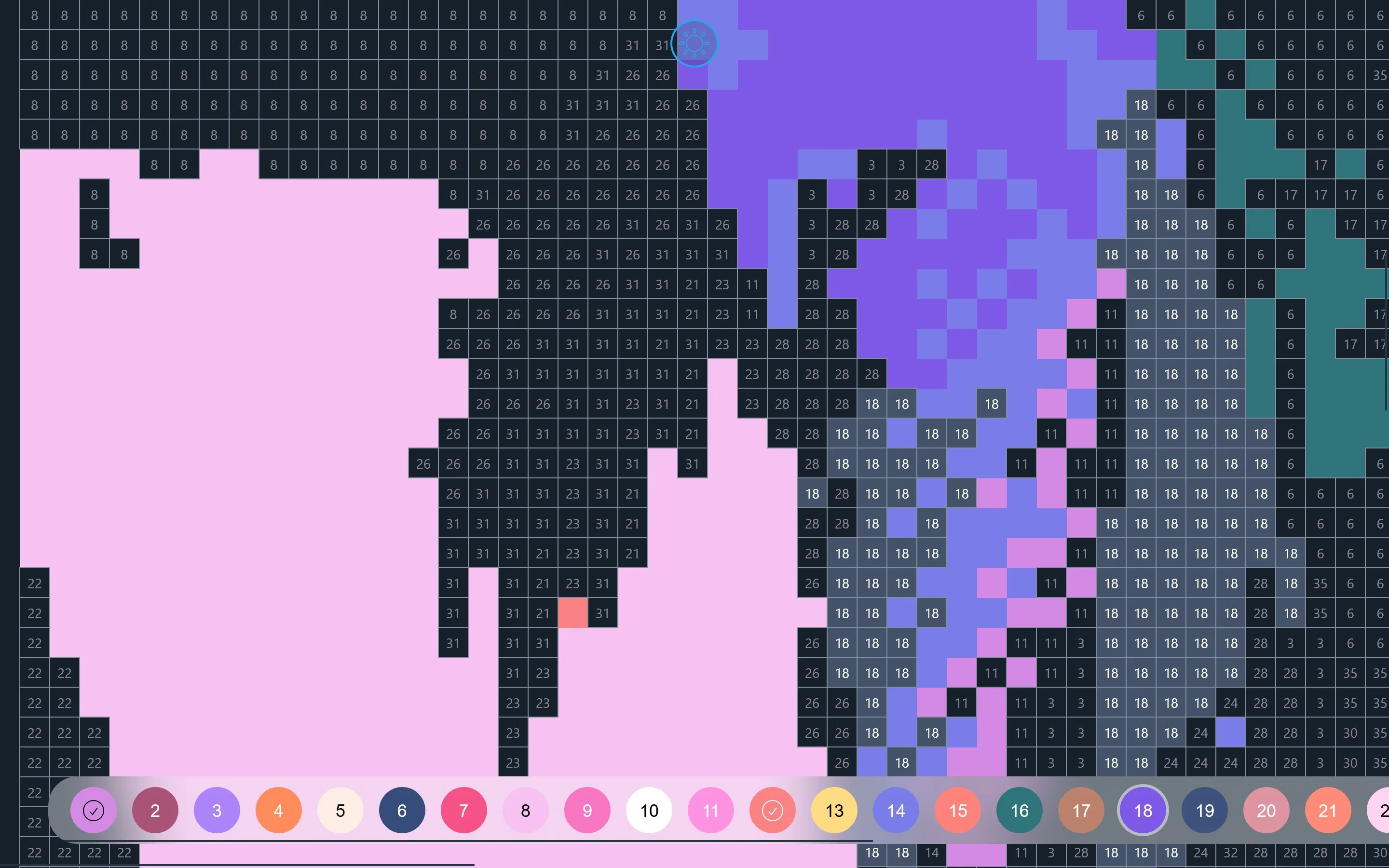 Pixel Art: Magic Numbers screenshot 4