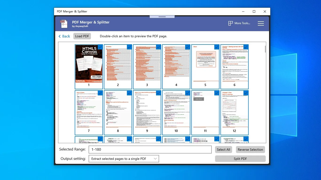 PDF Merger & Splitter screenshot 1