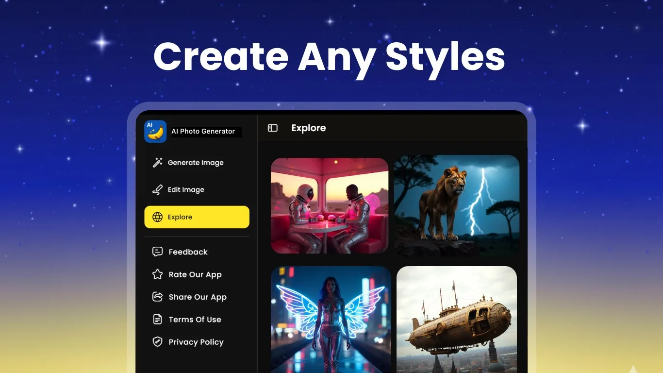 Nana Banan - AI Image Editor & Generator screenshot 4