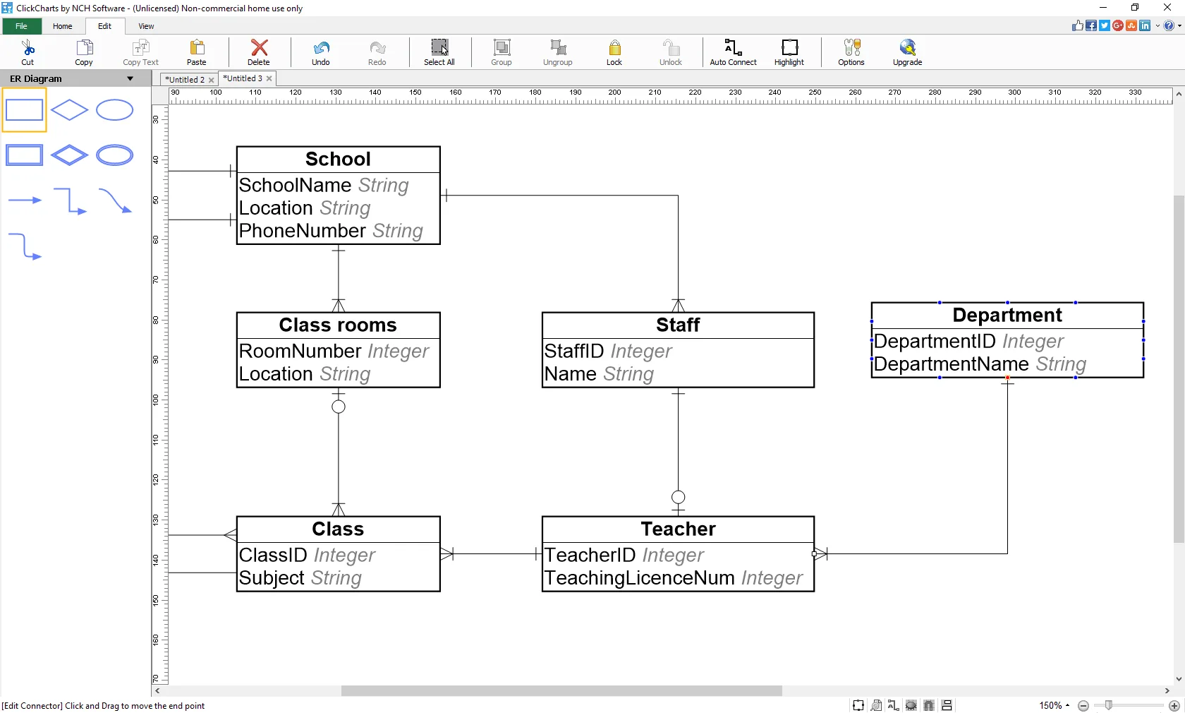 ClickCharts Diagram and Flowchart Software Express Edition screenshot 5