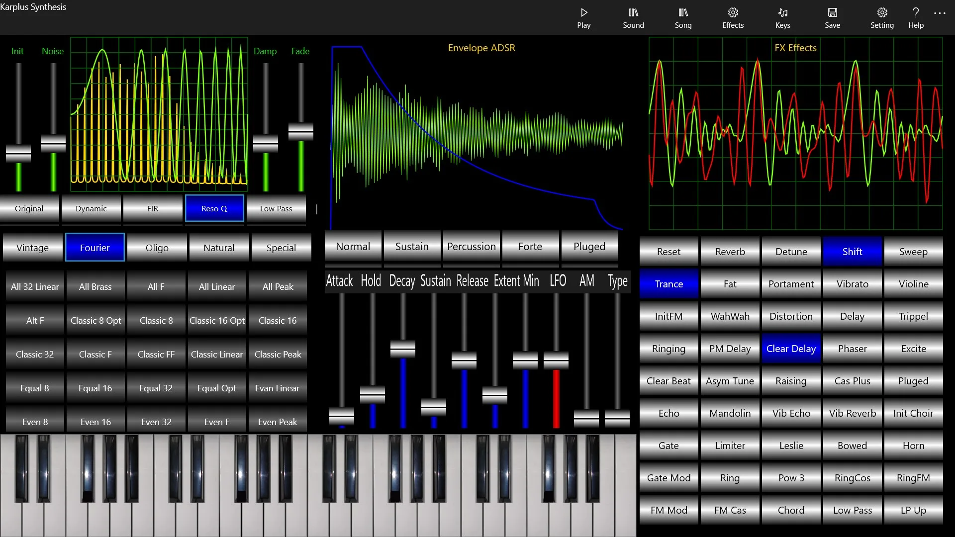 MIDI Synthesizer screenshot 2