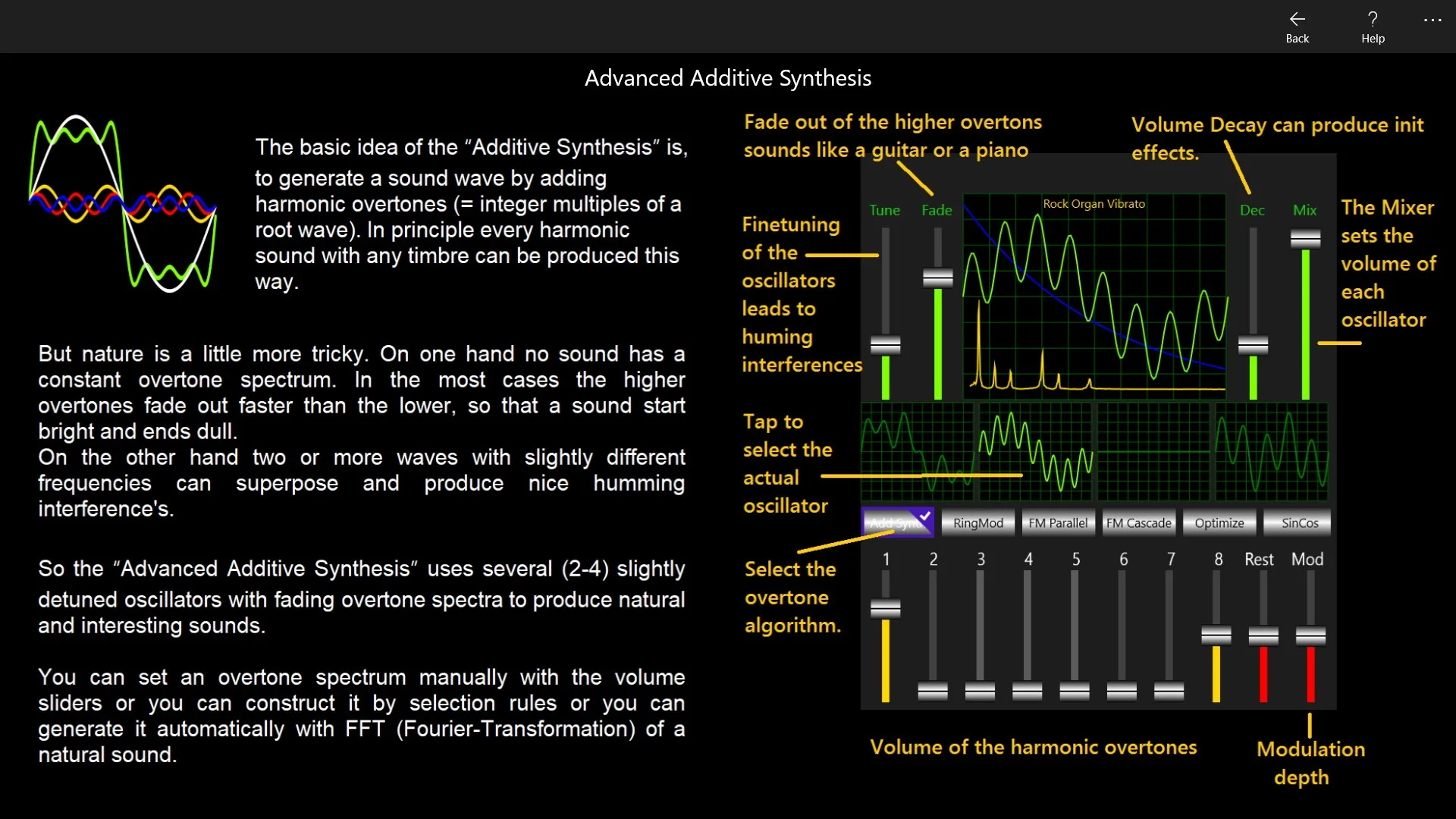 MIDI Synthesizer screenshot 3