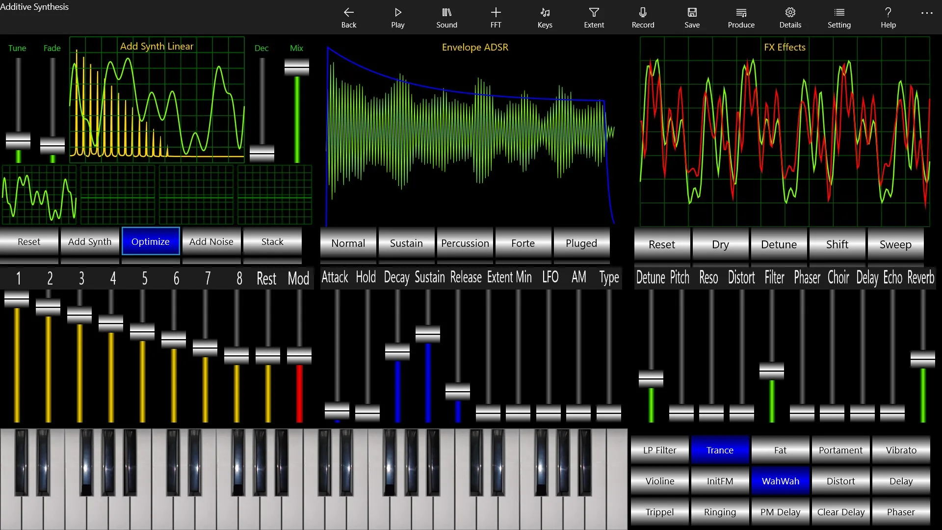 MIDI Synthesizer screenshot 4