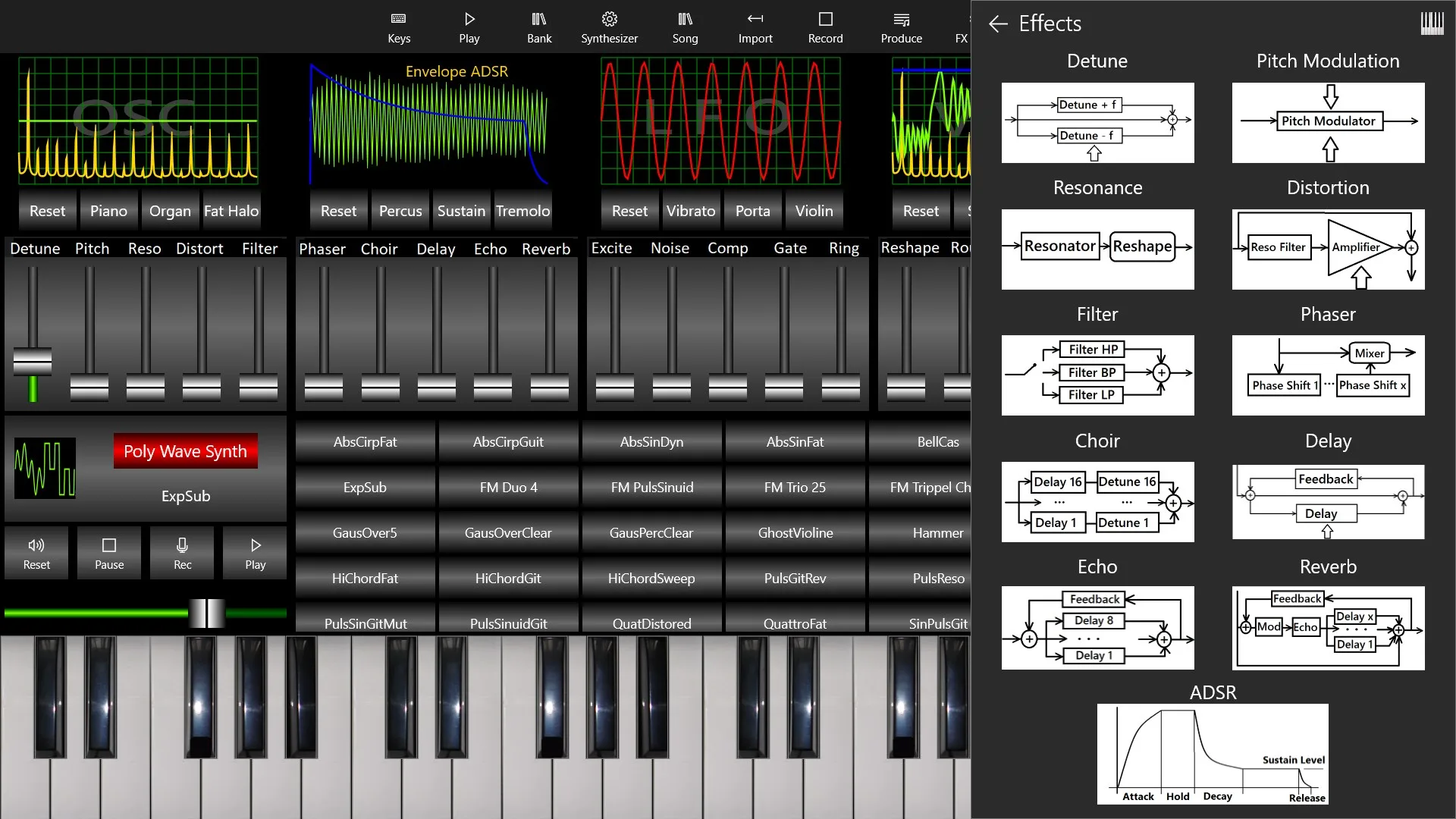 MIDI Synthesizer screenshot 5