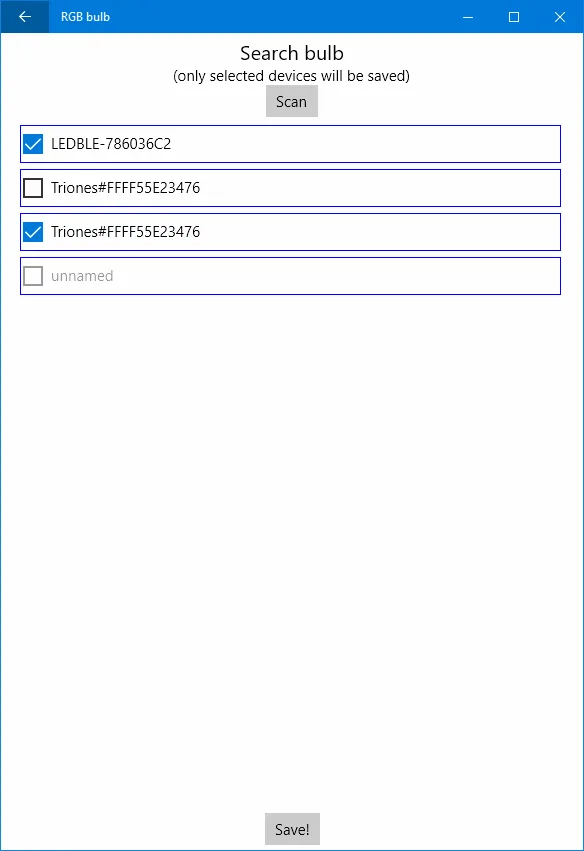 RGB bulb screenshot 2