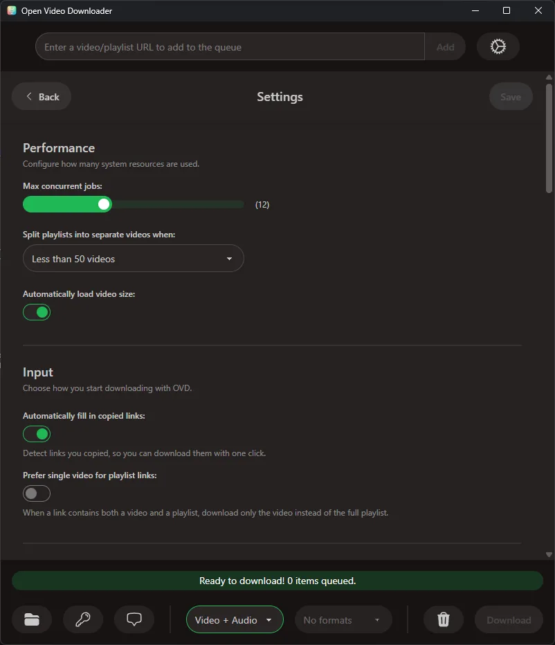 Open Video Downloader screenshot 4