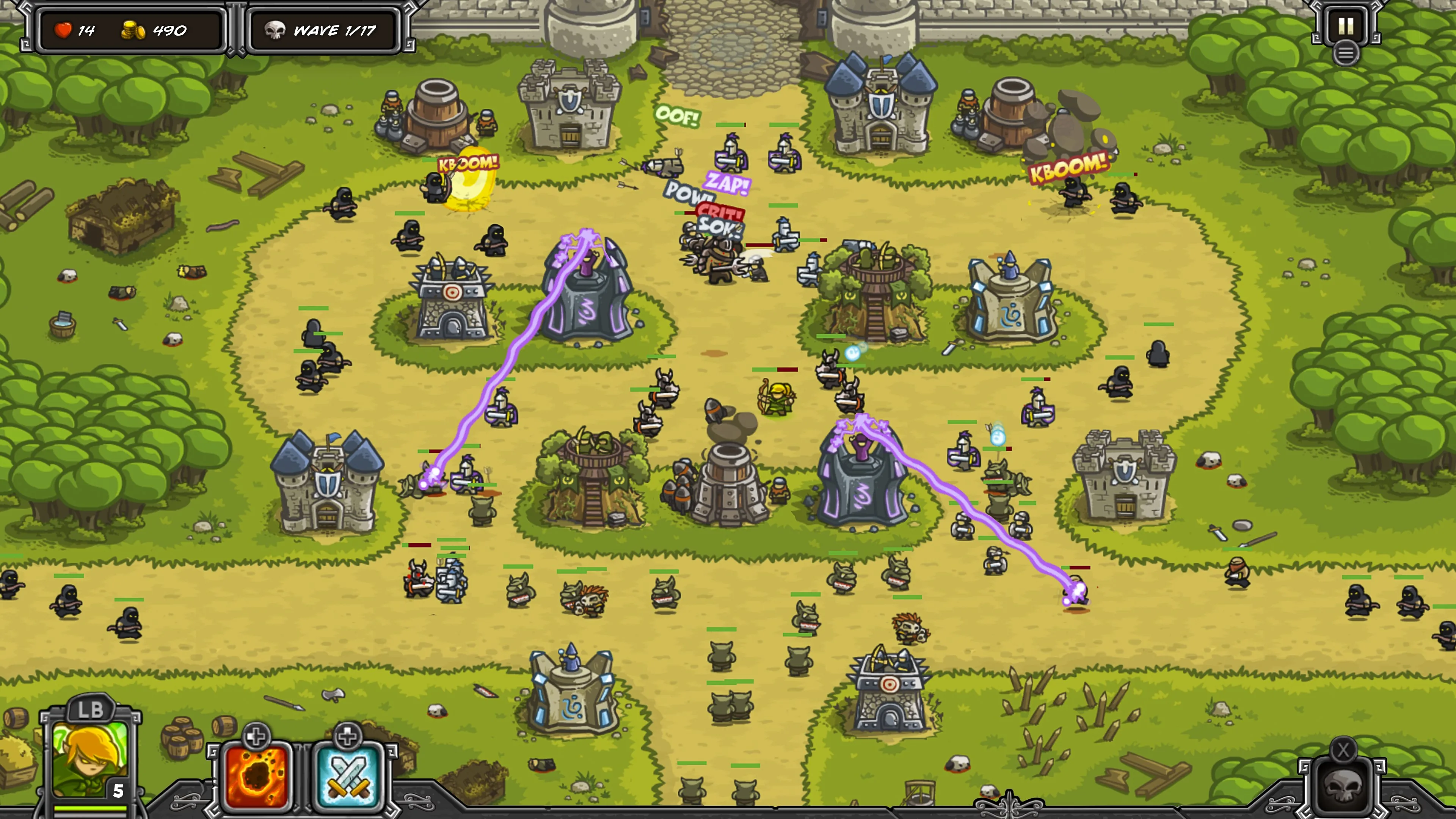 Kingdom Rush screenshot 1