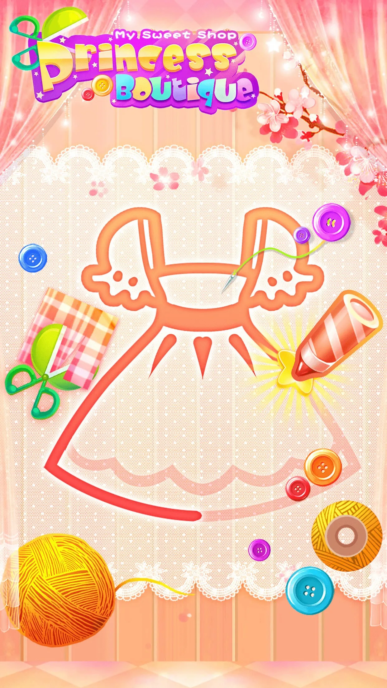 Princess Fashion Boutique: Girls Dress Design screenshot 2