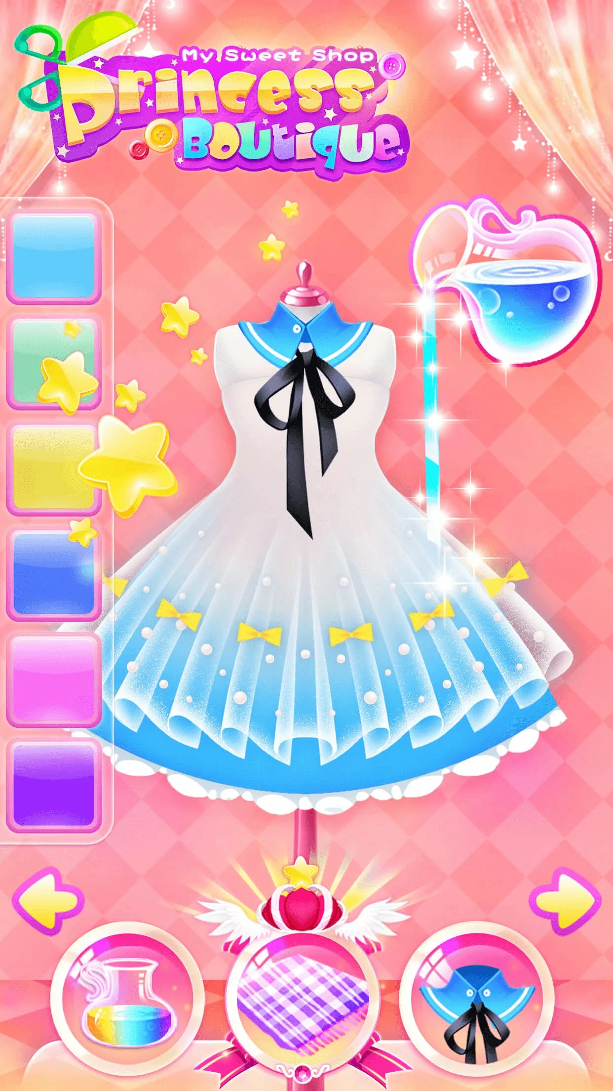 Princess Fashion Boutique: Girls Dress Design screenshot 3
