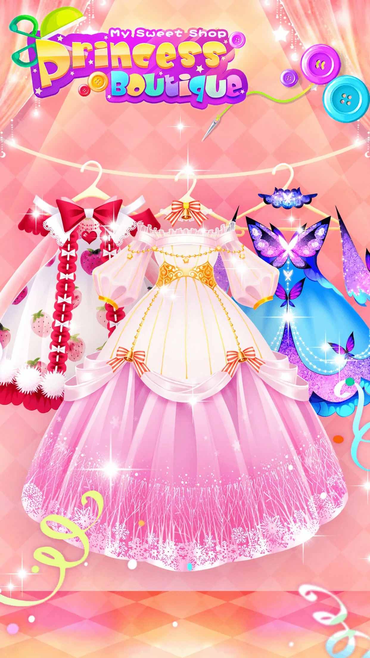 Princess Fashion Boutique: Girls Dress Design screenshot 5
