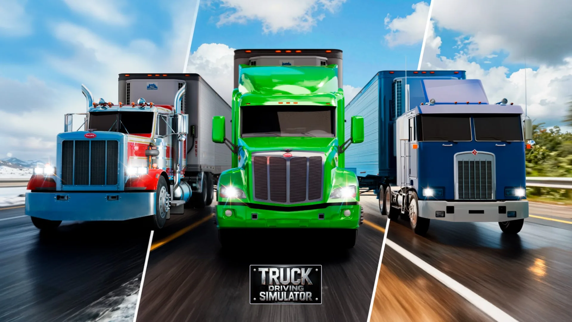Truck Driving Simulator - American Car Driver screenshot 2