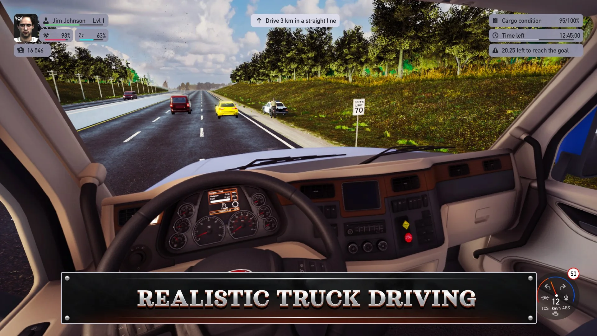 Truck Driving Simulator - American Car Driver screenshot 4