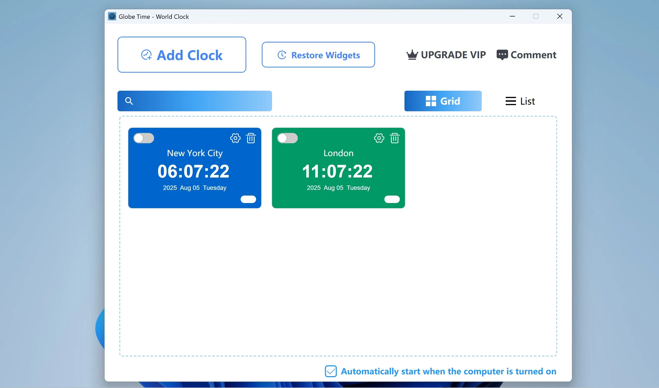 Globe Time - World Clock screenshot 2