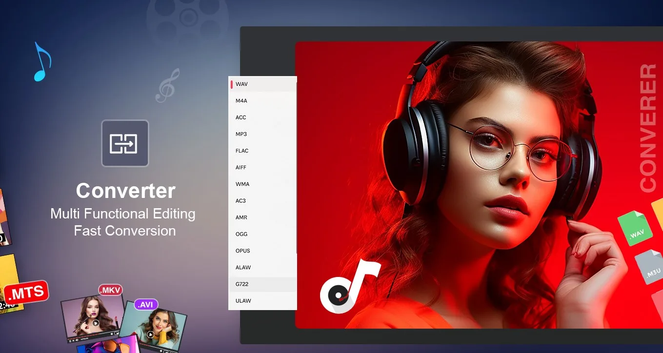 Audio Converter with Media Converter screenshot 1