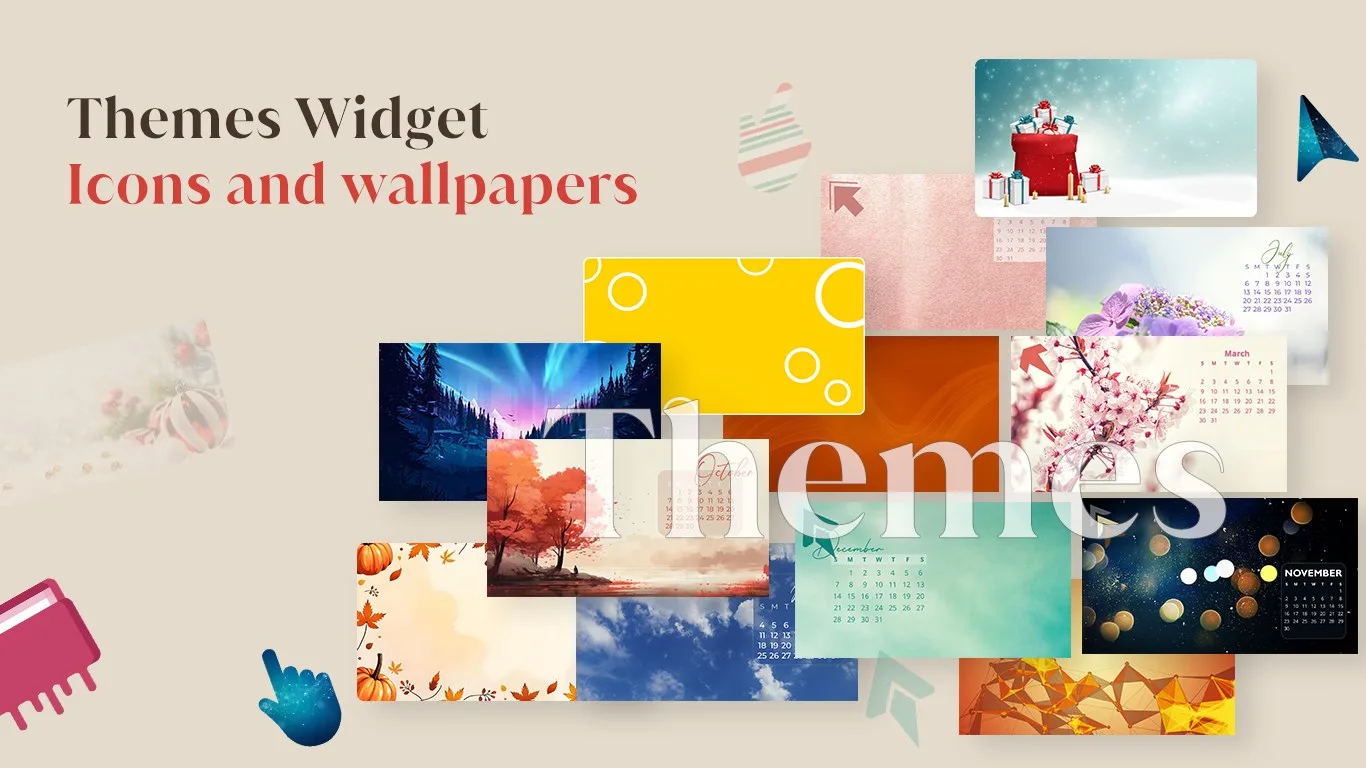 Themes: Widget, Icons & Wallpapers screenshot 1