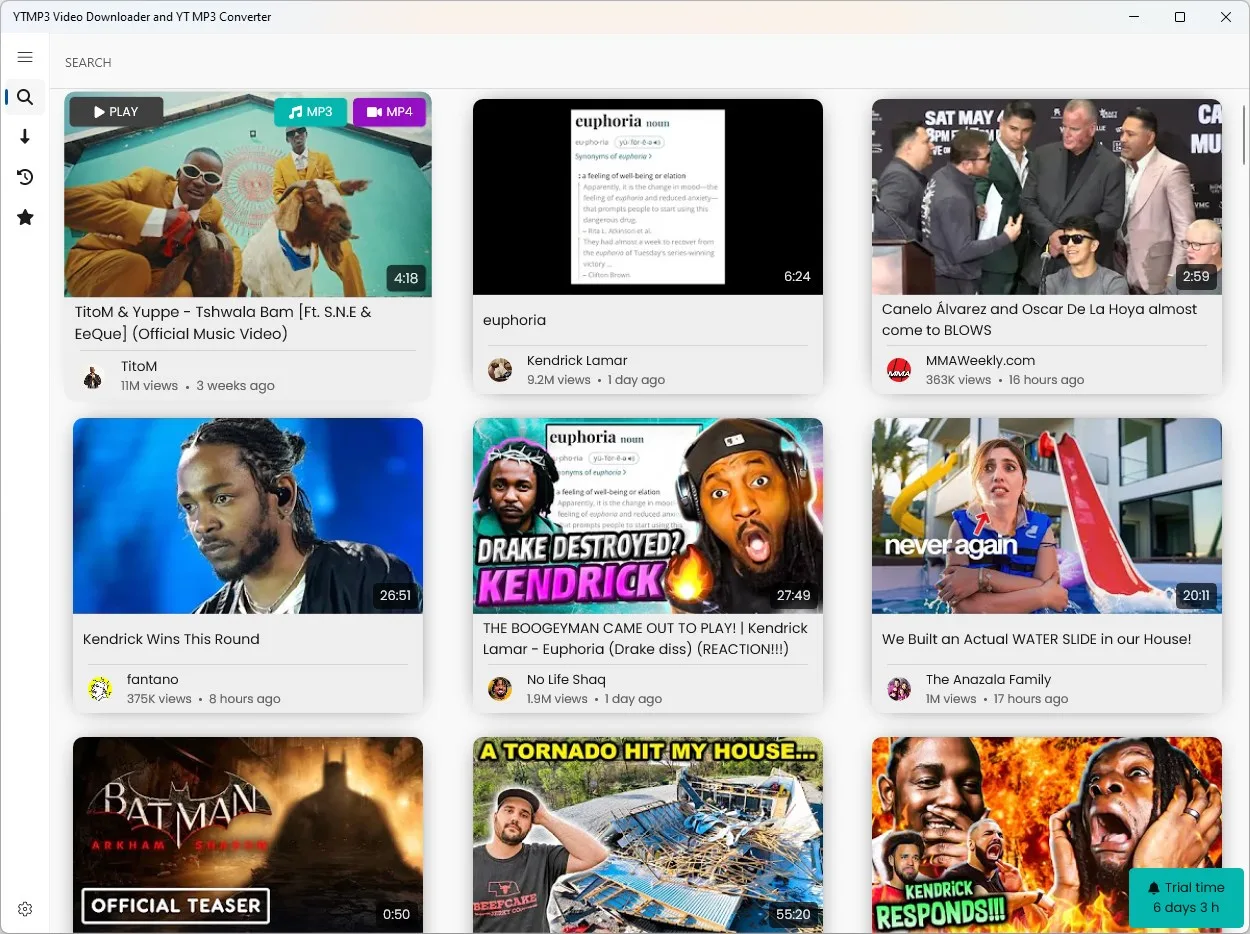 YTMP3 Video Downloader and YT MP3 Converter screenshot 1