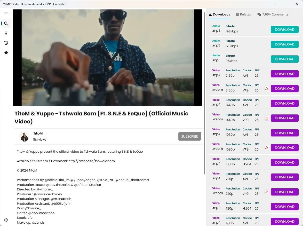 YTMP3 Video Downloader and YT MP3 Converter screenshot 2