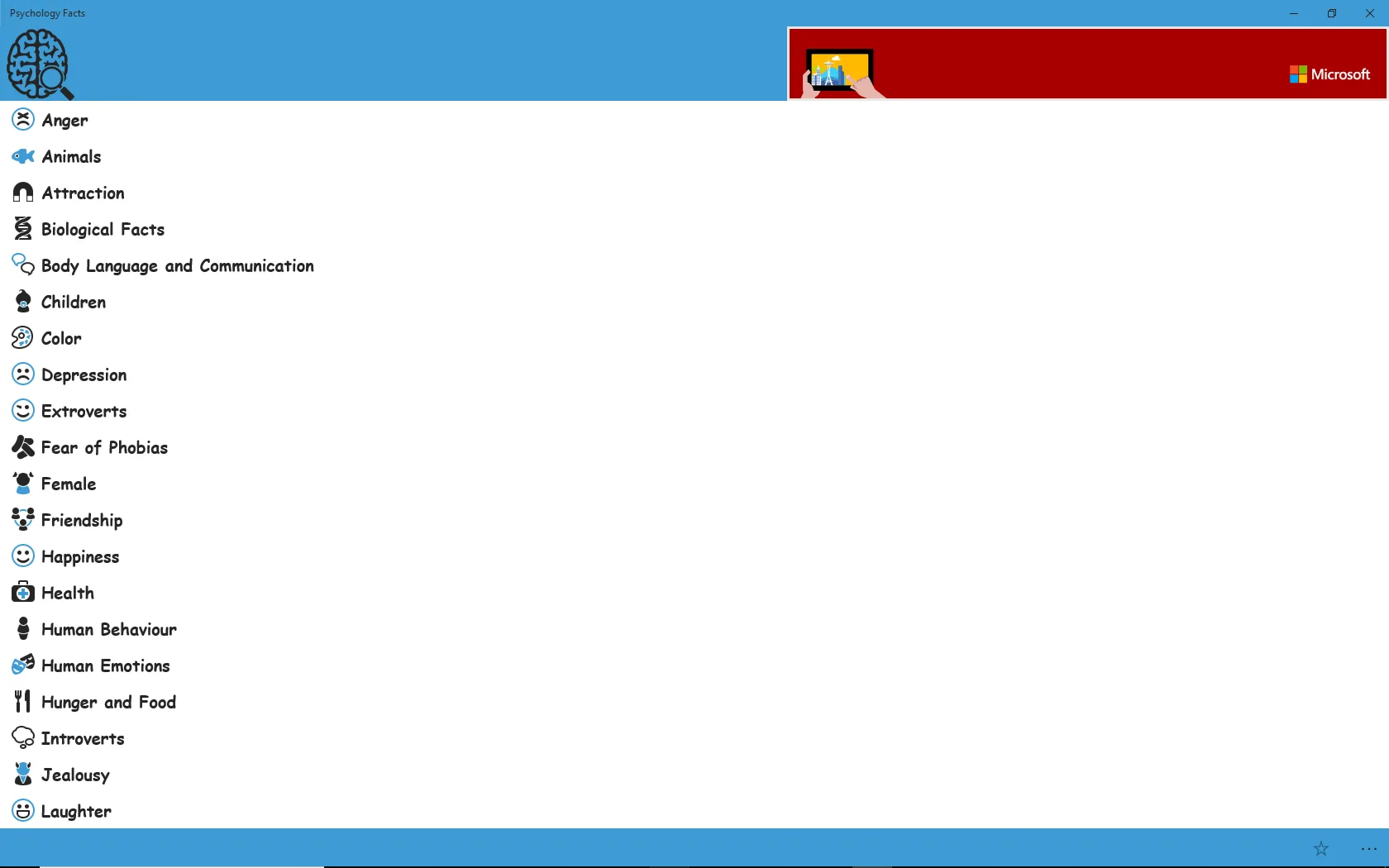 Psychology Facts screenshot 1