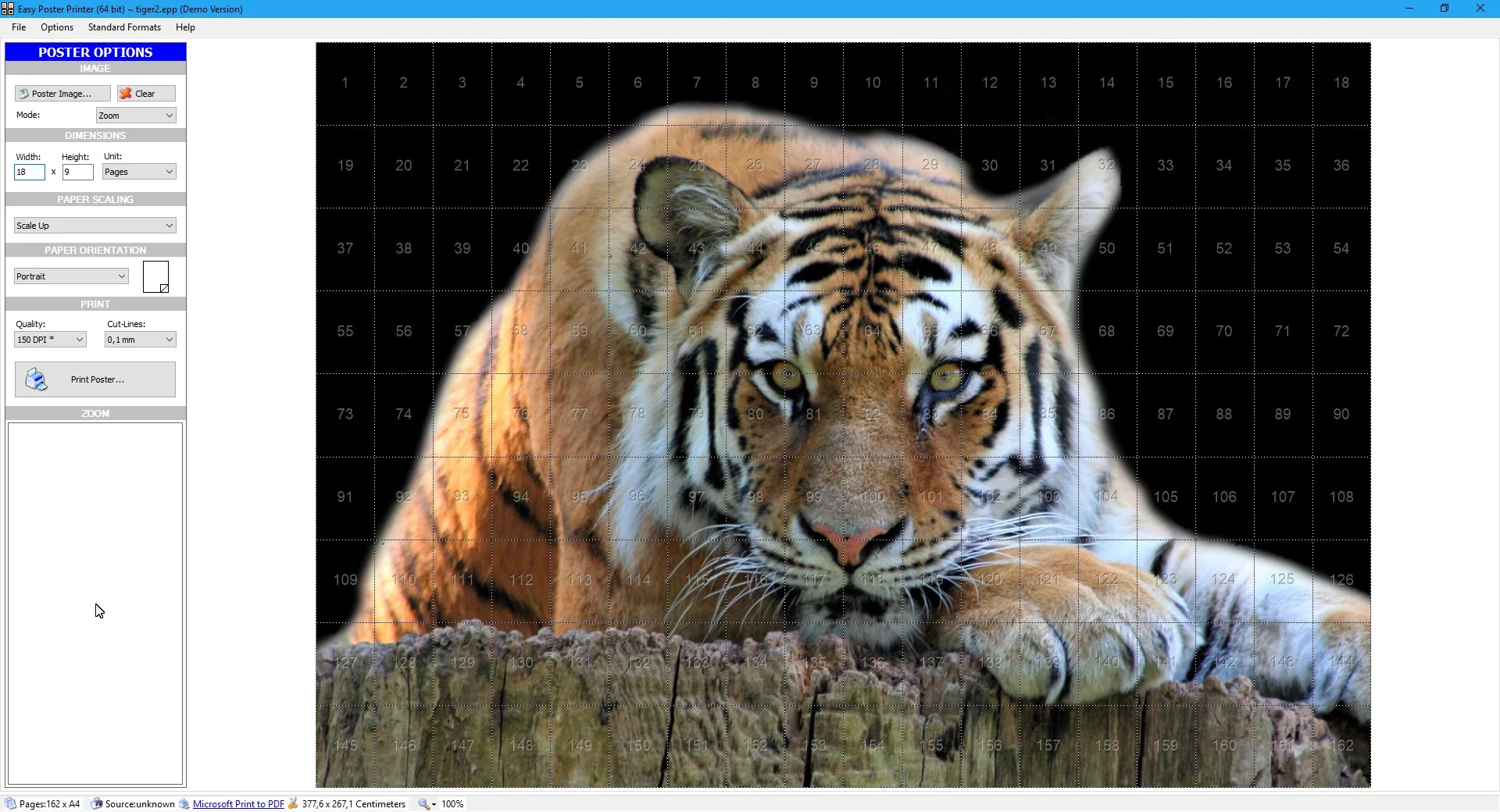 Easy Poster Printer screenshot 1