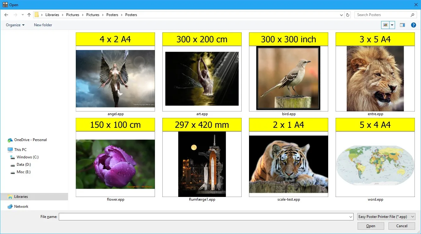 Easy Poster Printer screenshot 5