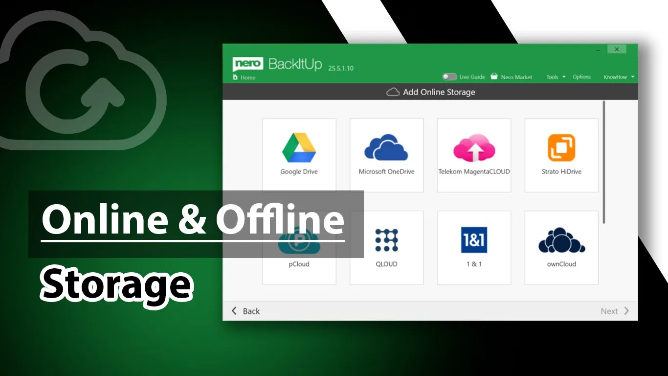 Backup and Sync 365 by Nero screenshot 1
