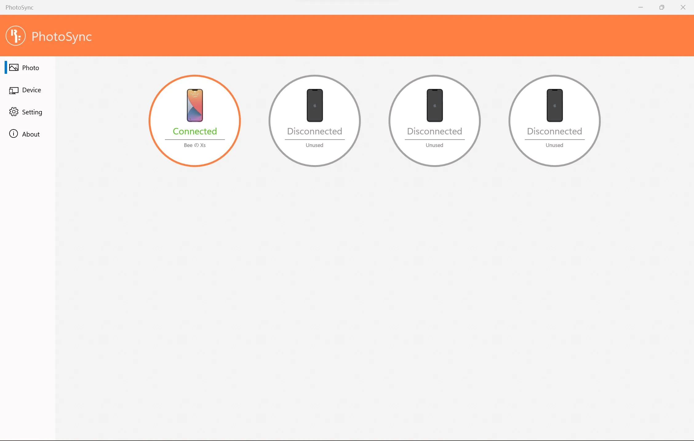 PhotoSync screenshot 2