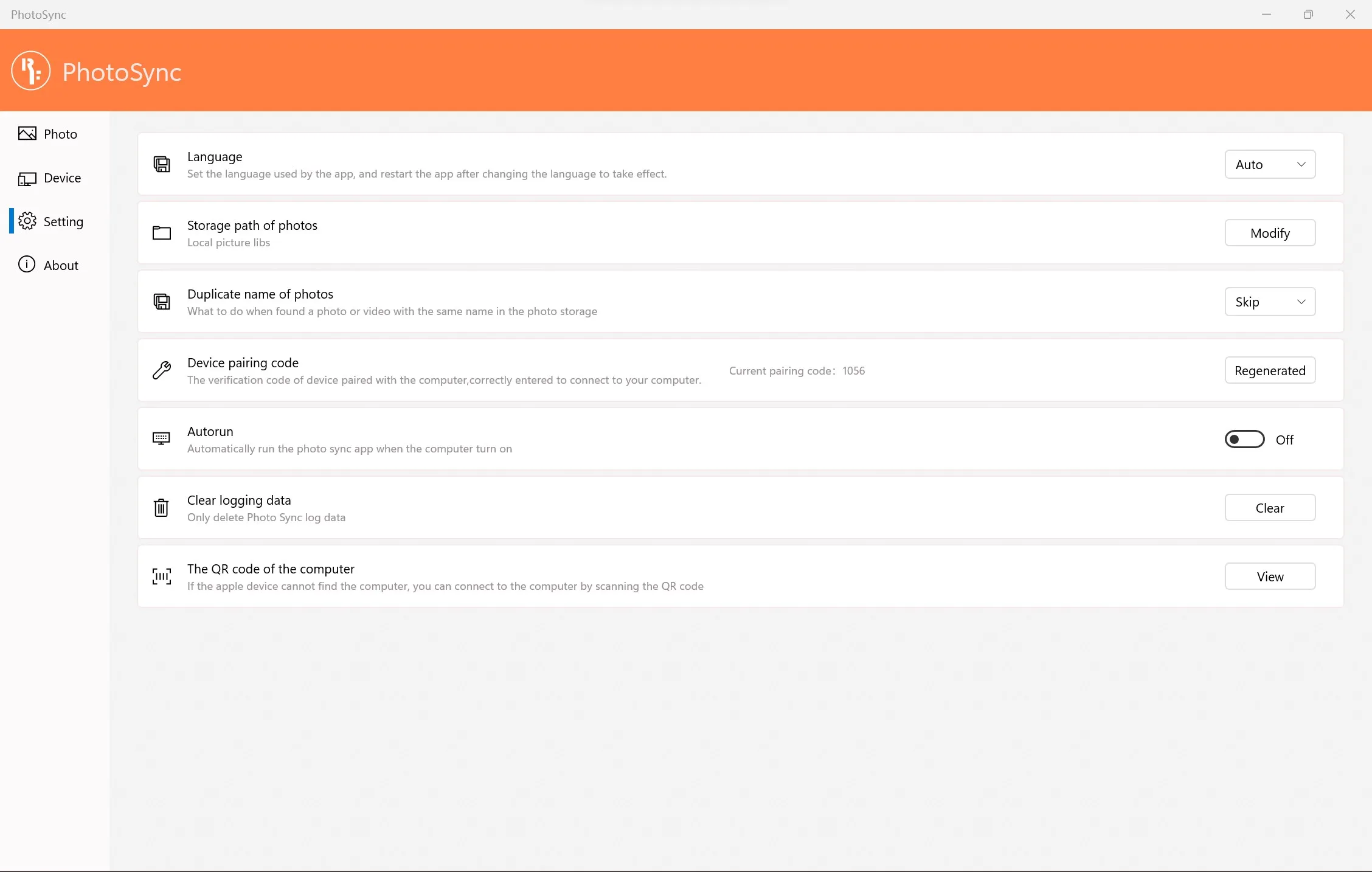 PhotoSync screenshot 3