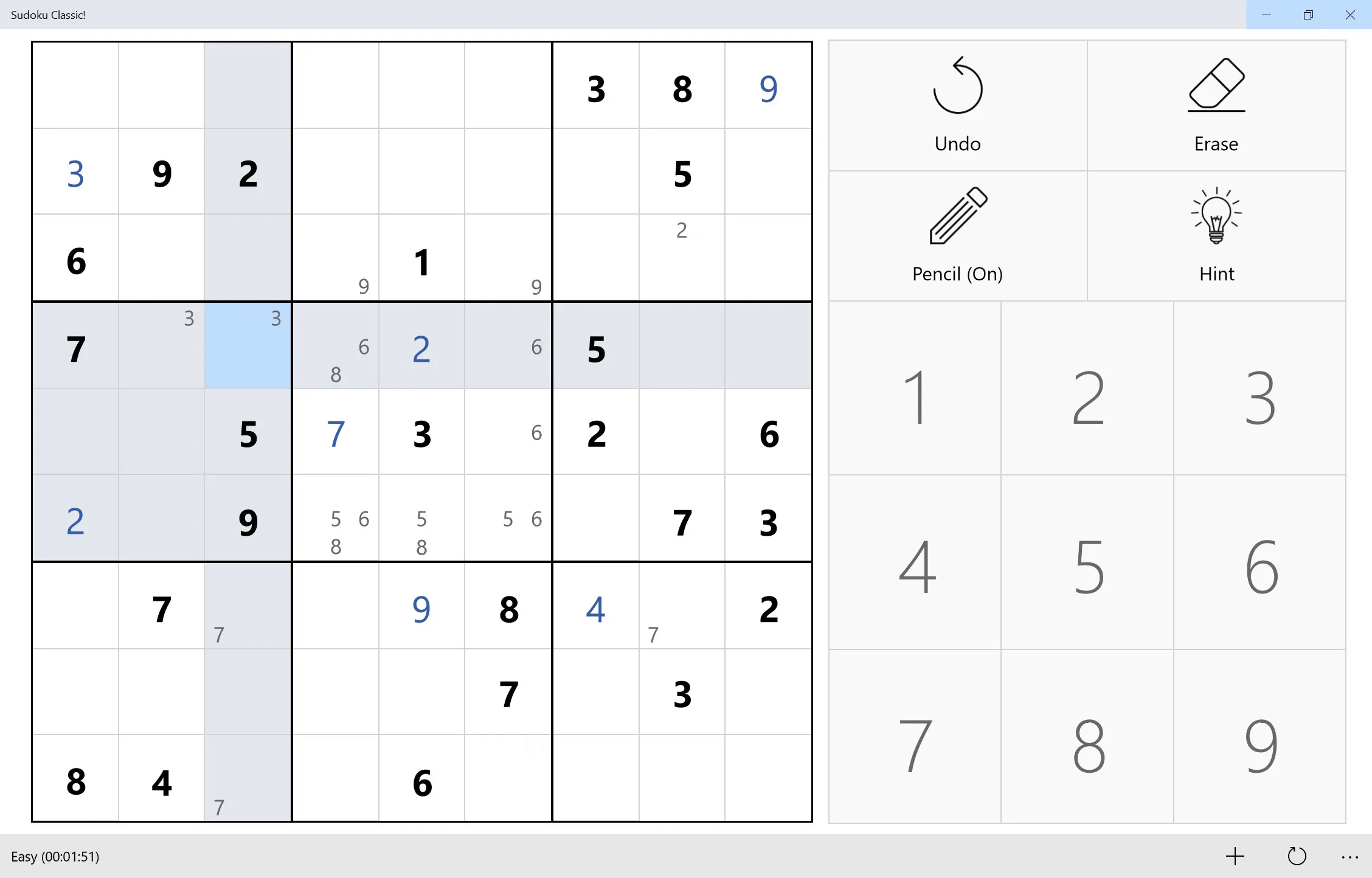 Sudoku Classic! screenshot 3