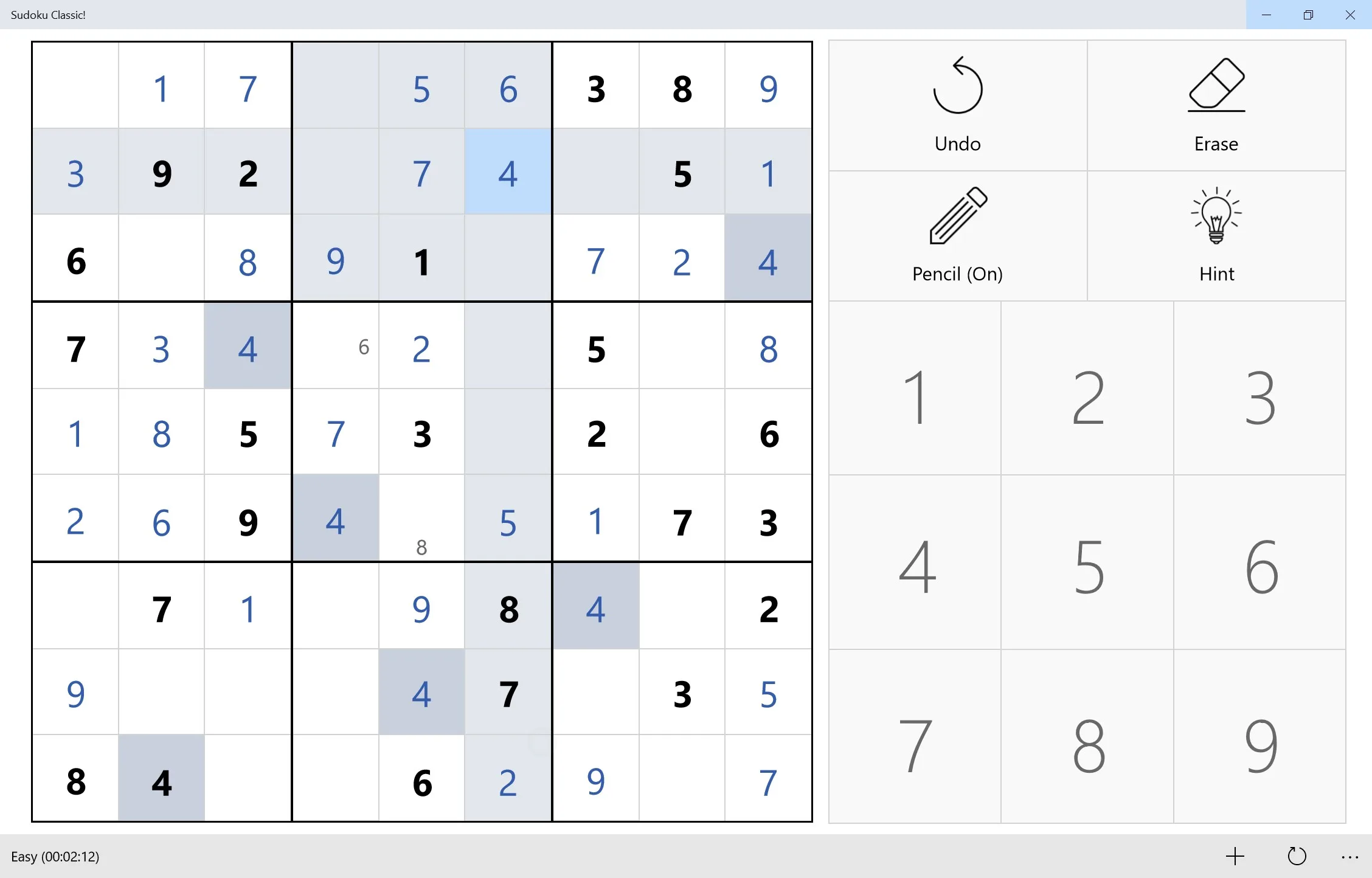 Sudoku Classic! screenshot 4