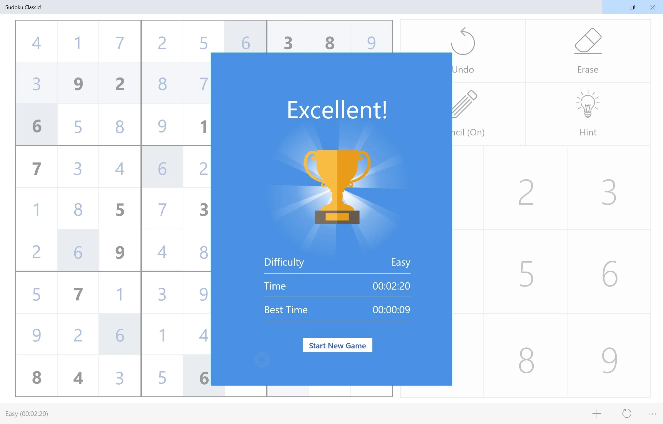 Sudoku Classic! screenshot 5