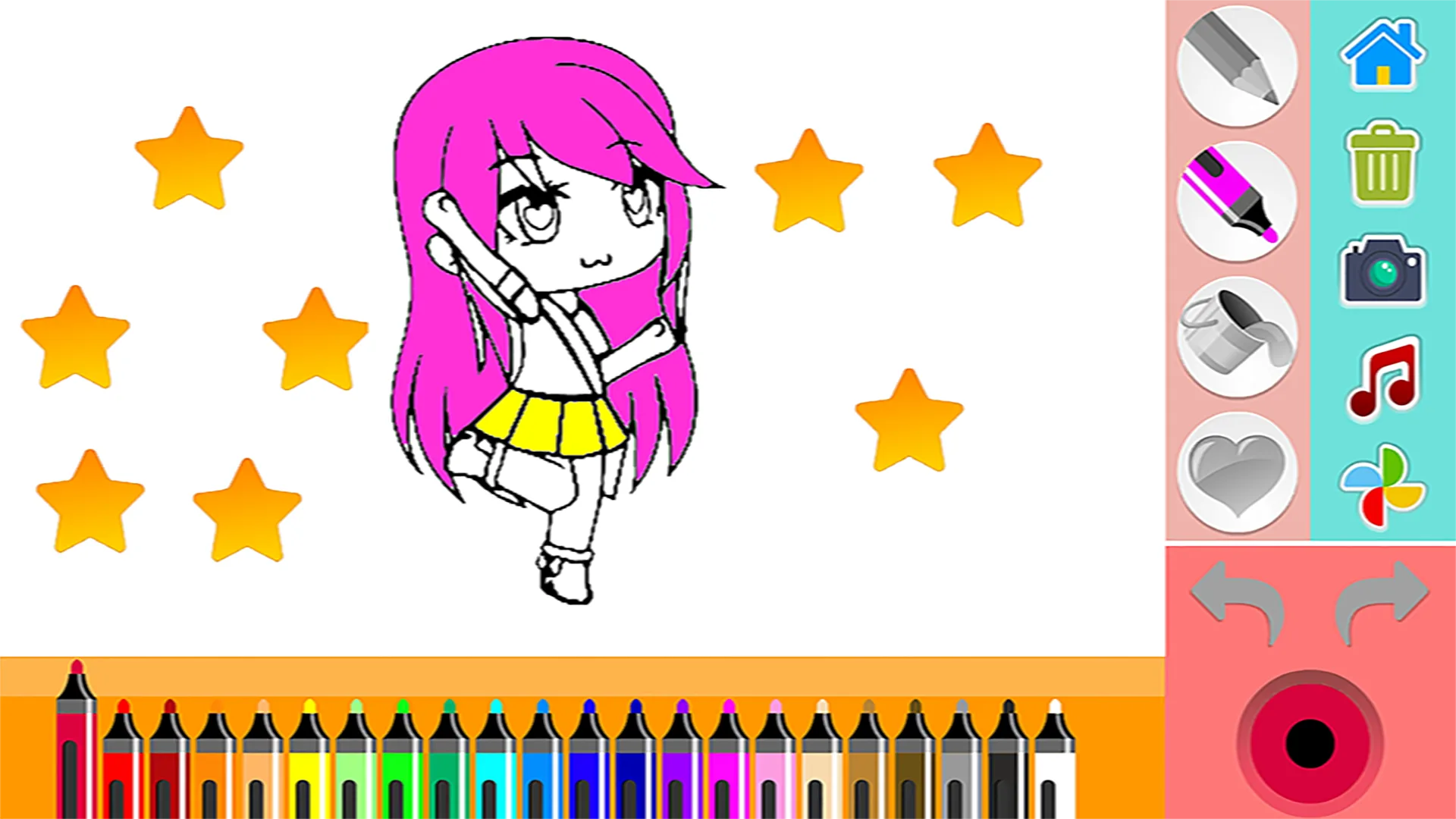 Gacha Life Coloring Book for All Ages screenshot 1