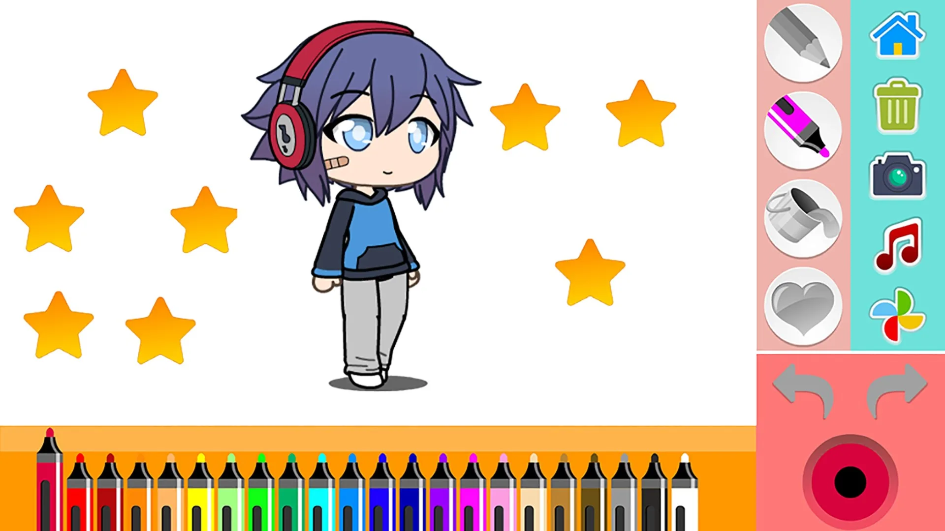 Gacha Life Coloring Book for All Ages screenshot 3