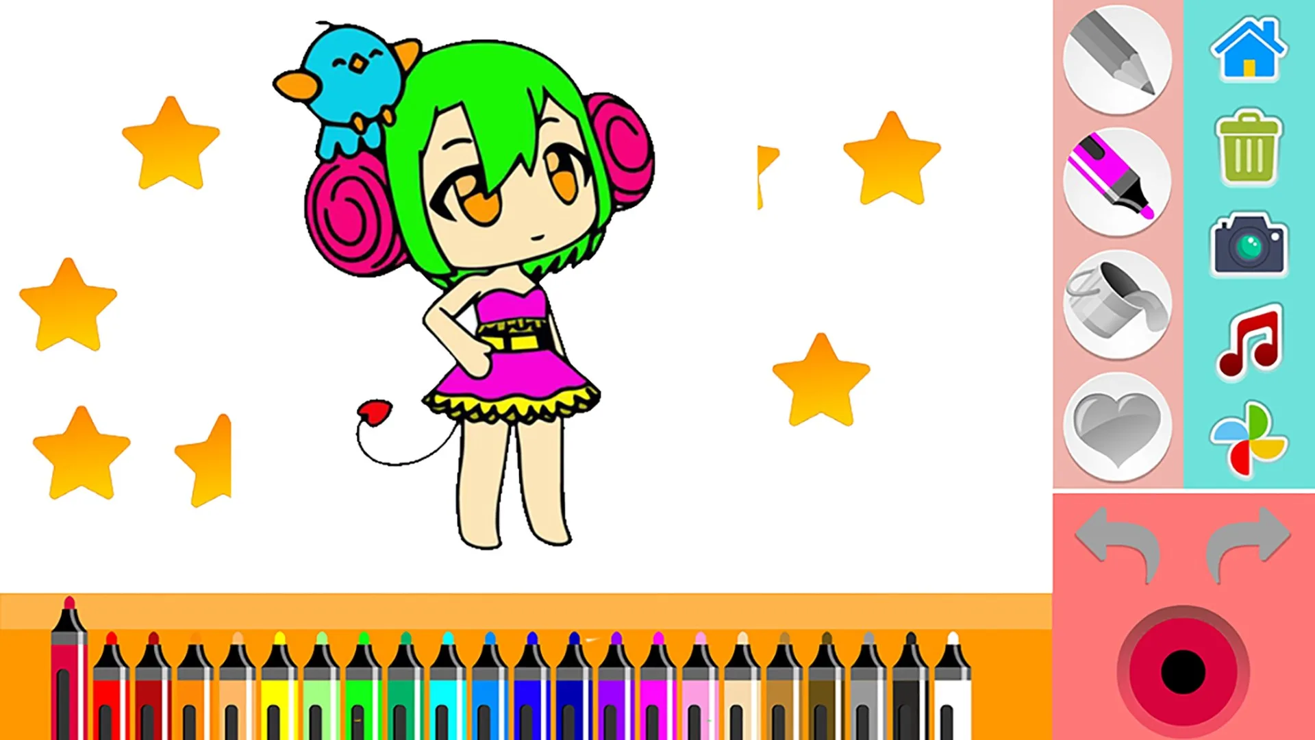 Gacha Life Coloring Book for All Ages screenshot 5
