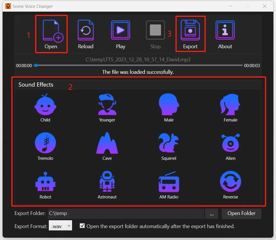 Some Voice Changer screenshot 2