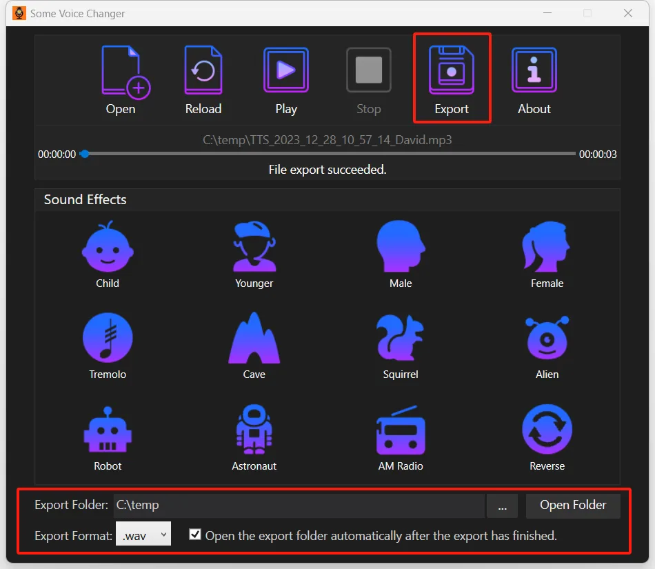 Some Voice Changer screenshot 3