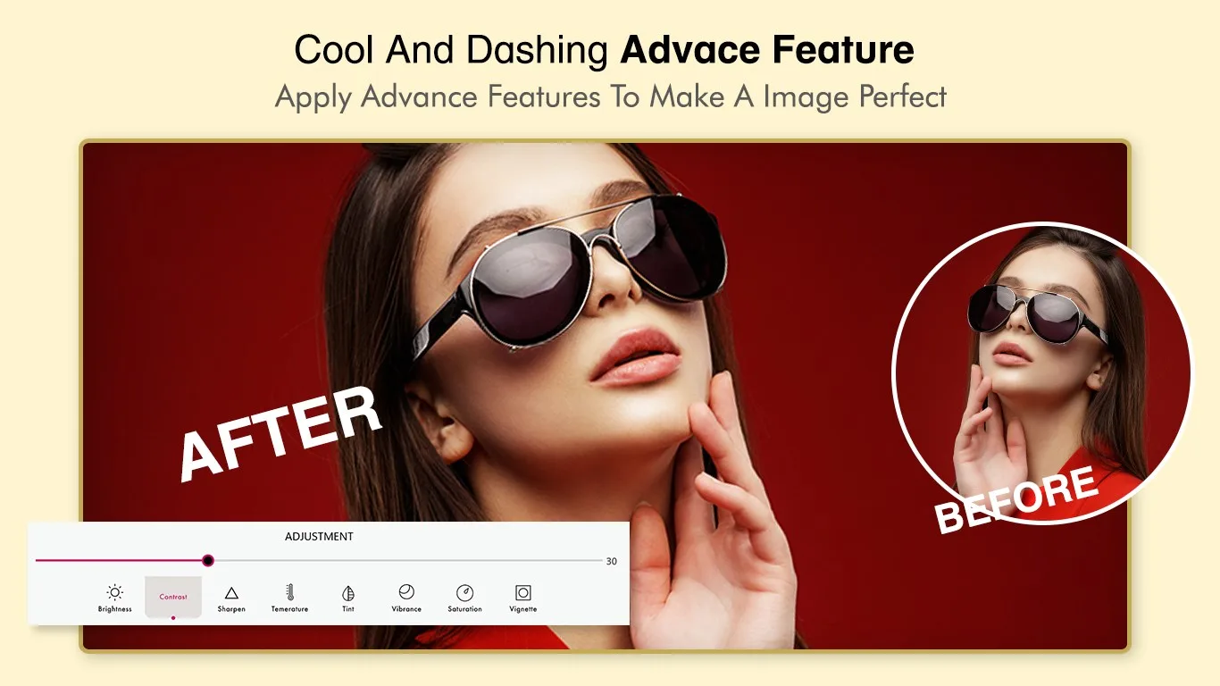Snap Photo Filters and Stickers on Pics screenshot 1