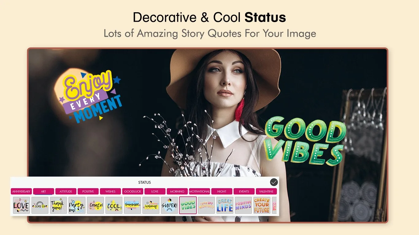 Snap Photo Filters and Stickers on Pics screenshot 3