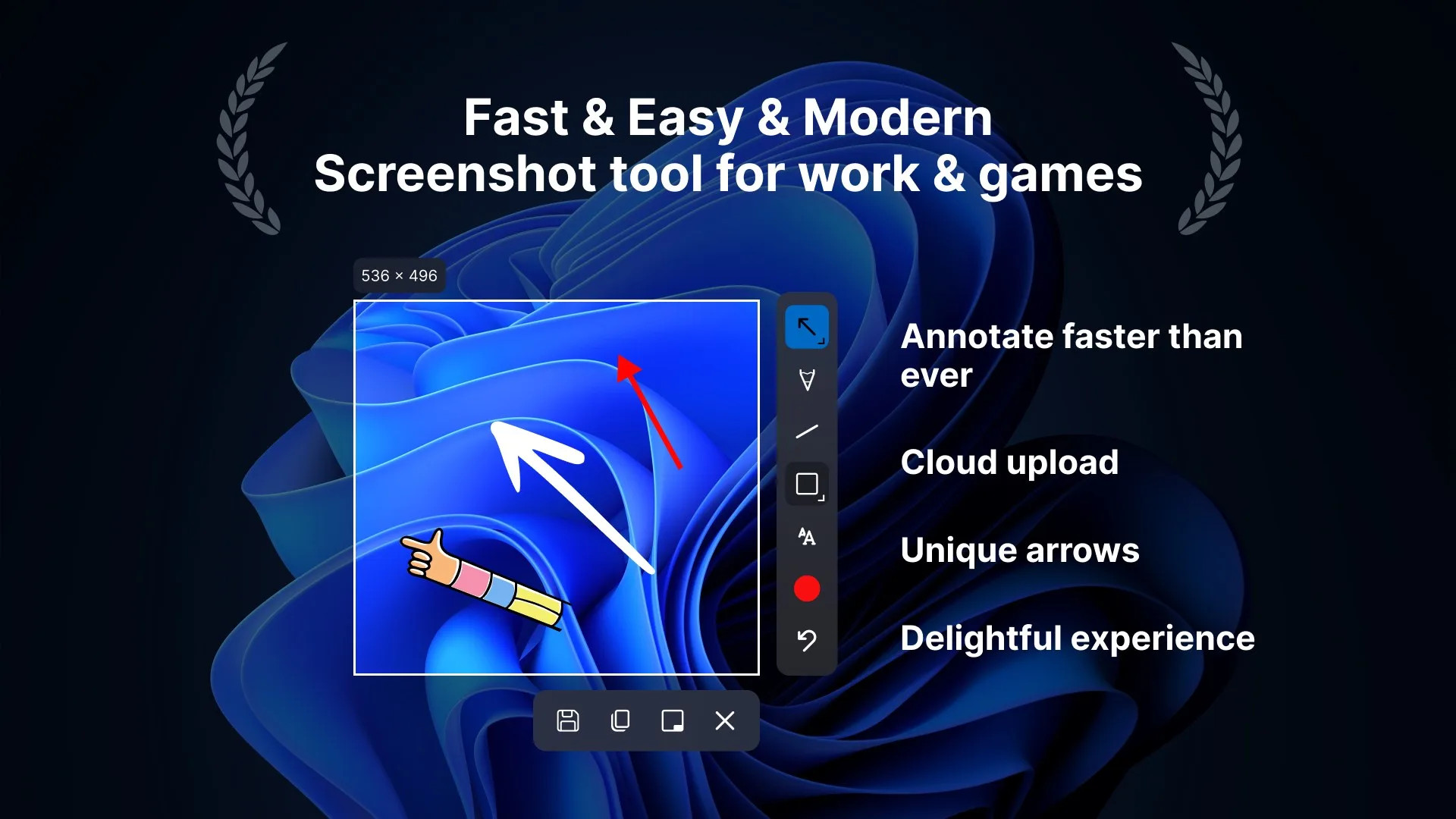 Sleekshot – Screenshot Tool & Screen Recording Software screenshot 1