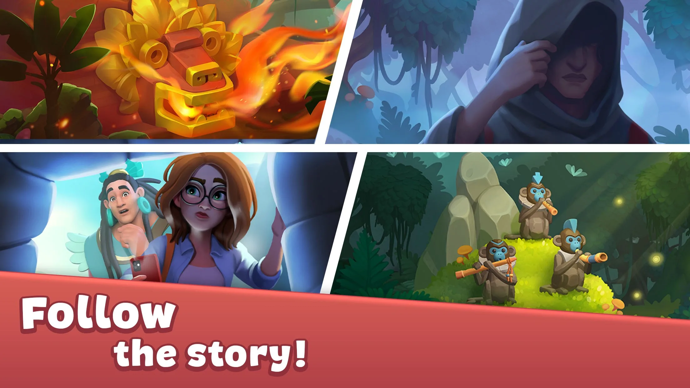 Cradle of Maya: Match 3 Adventure screenshot 2