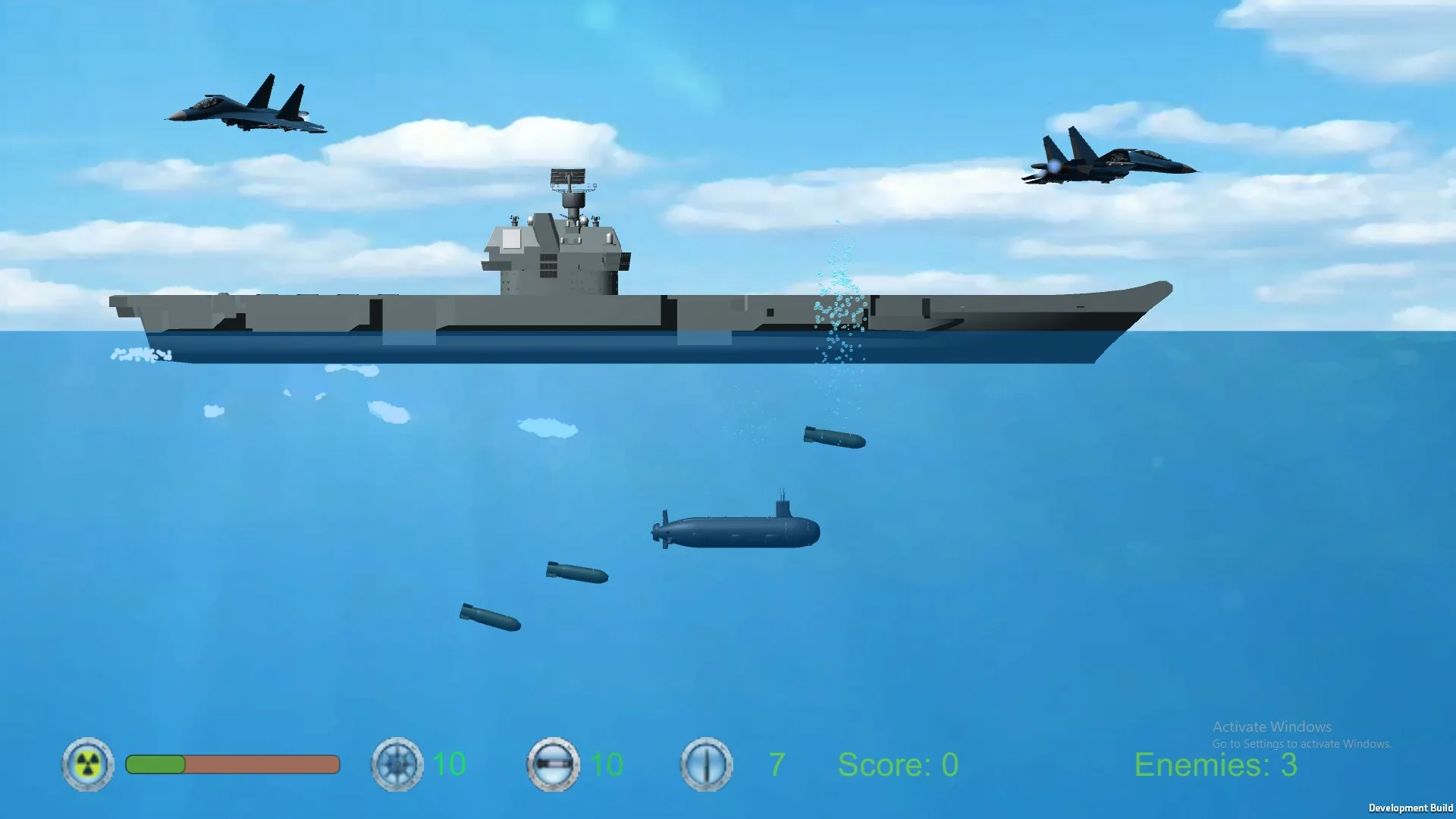 Submarine Attack 3D screenshot 2