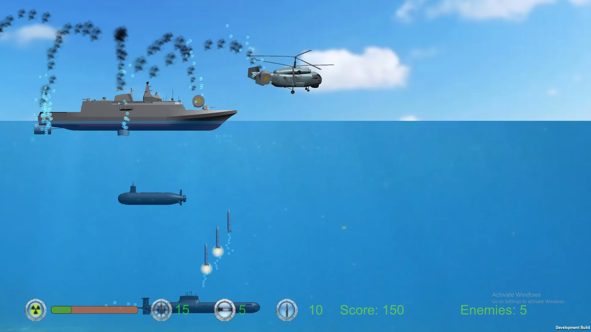 Submarine Attack 3D screenshot 3