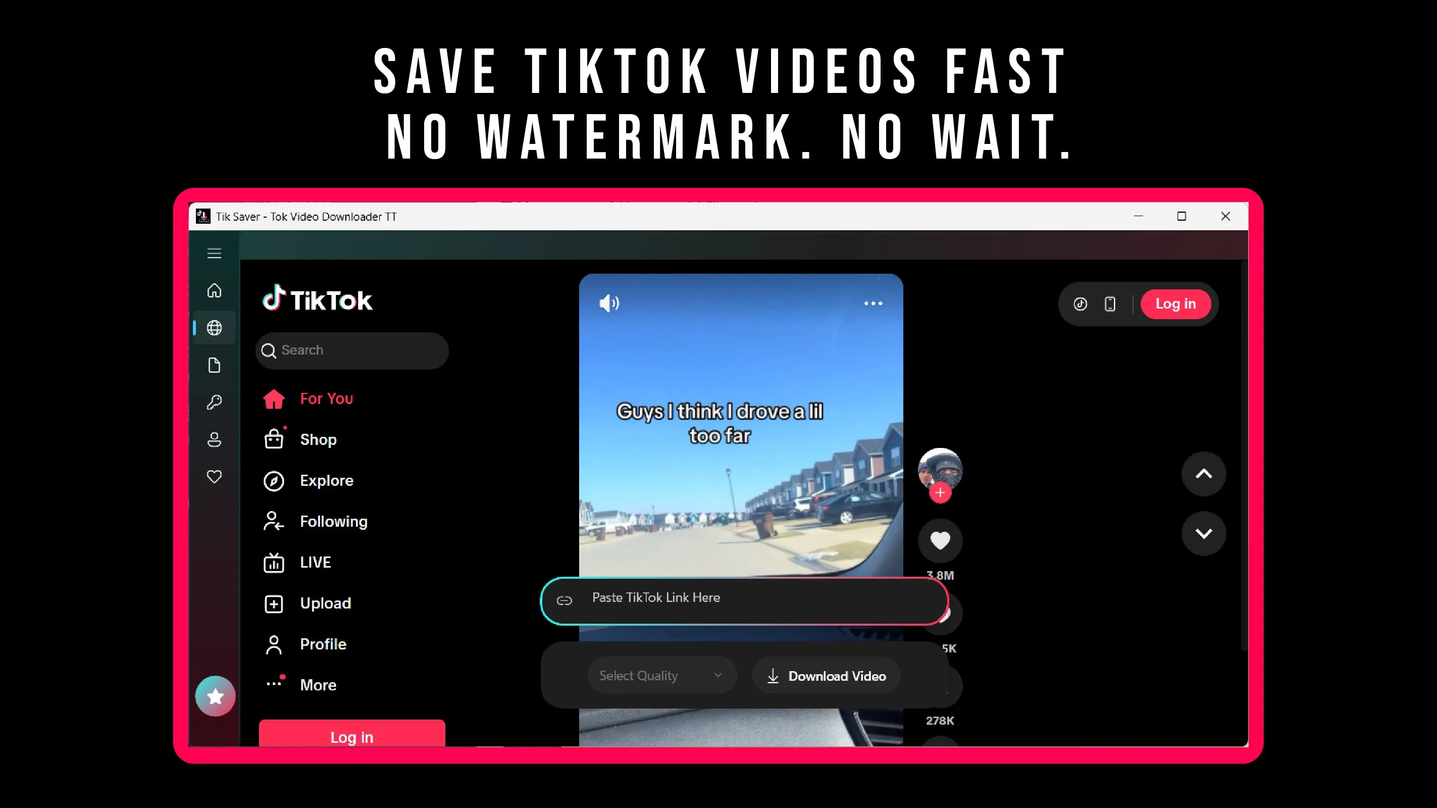 Tik Saver - Tok Video Downloader TT screenshot 1
