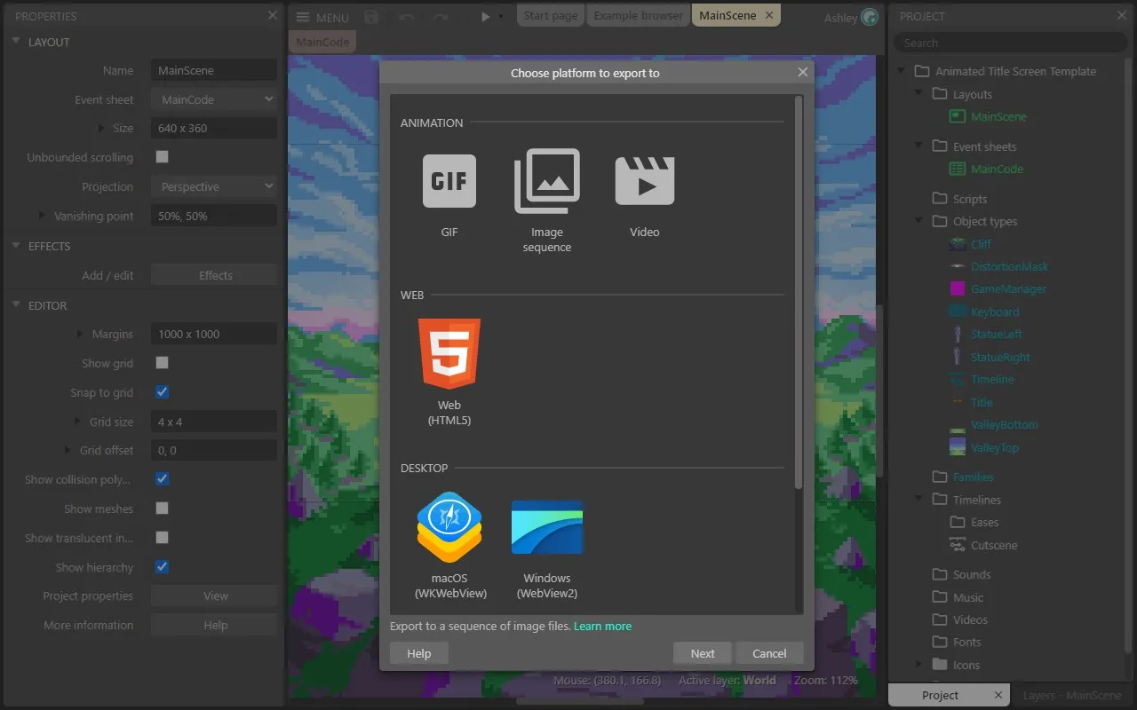 Construct Animate screenshot 4