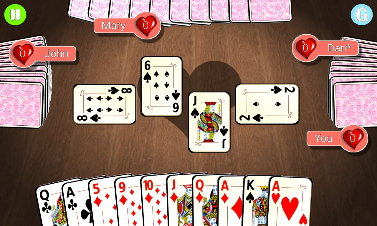Hearts 3D Ultimate screenshot 2