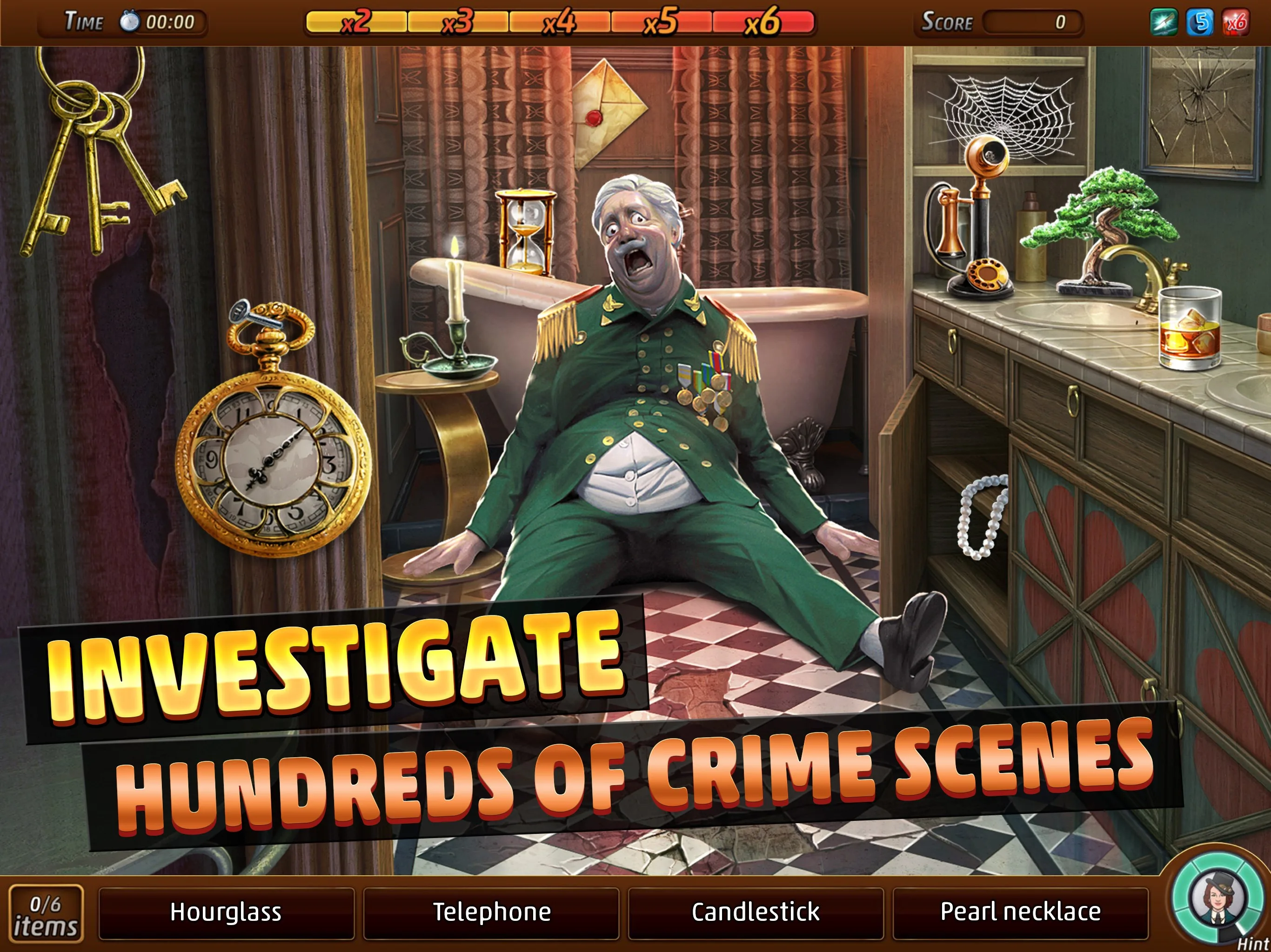 Criminal Case: Mysteries of the Past screenshot 1