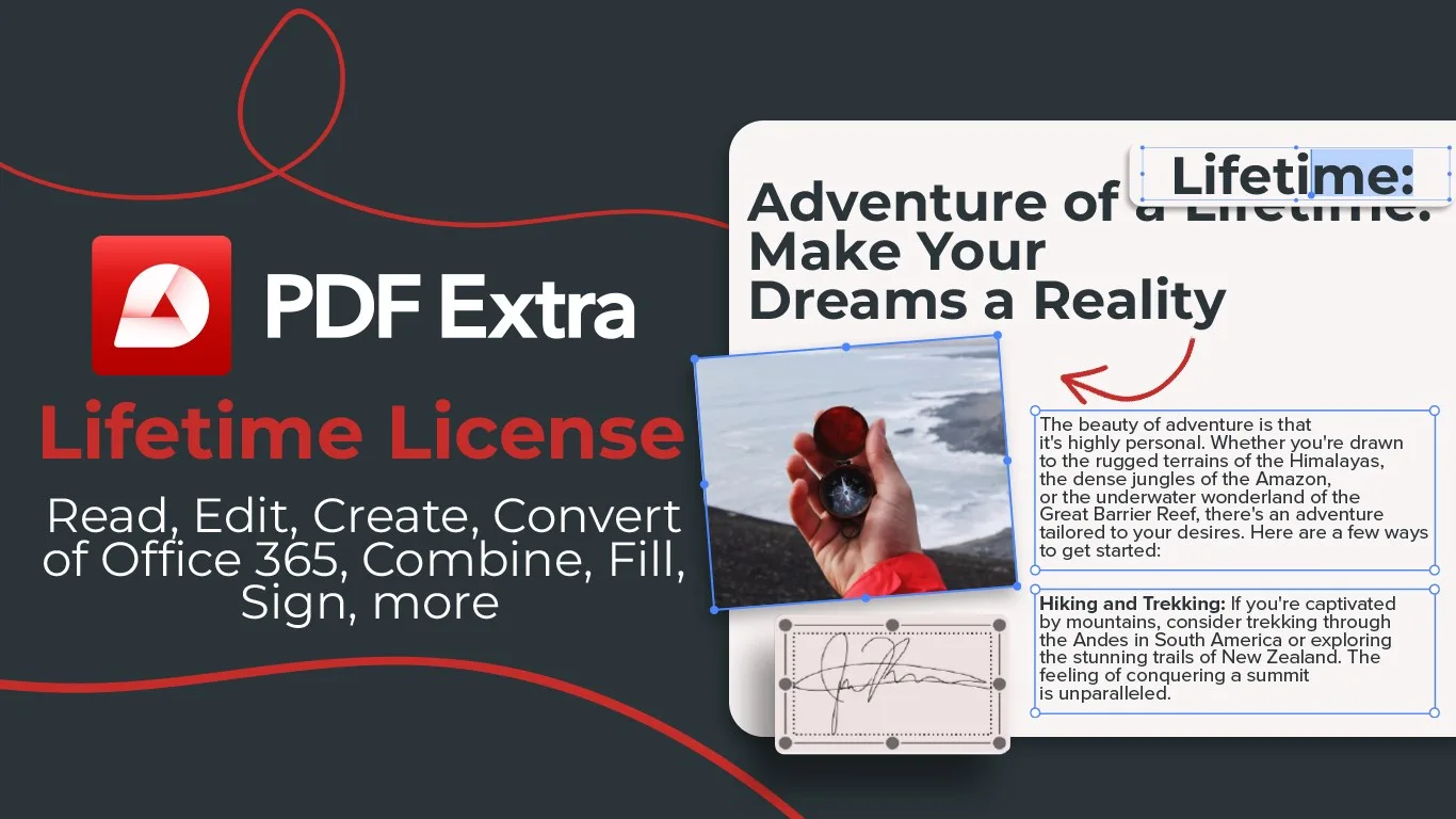 PDF Extra Lifetime - PDF Editor and Reader screenshot 1