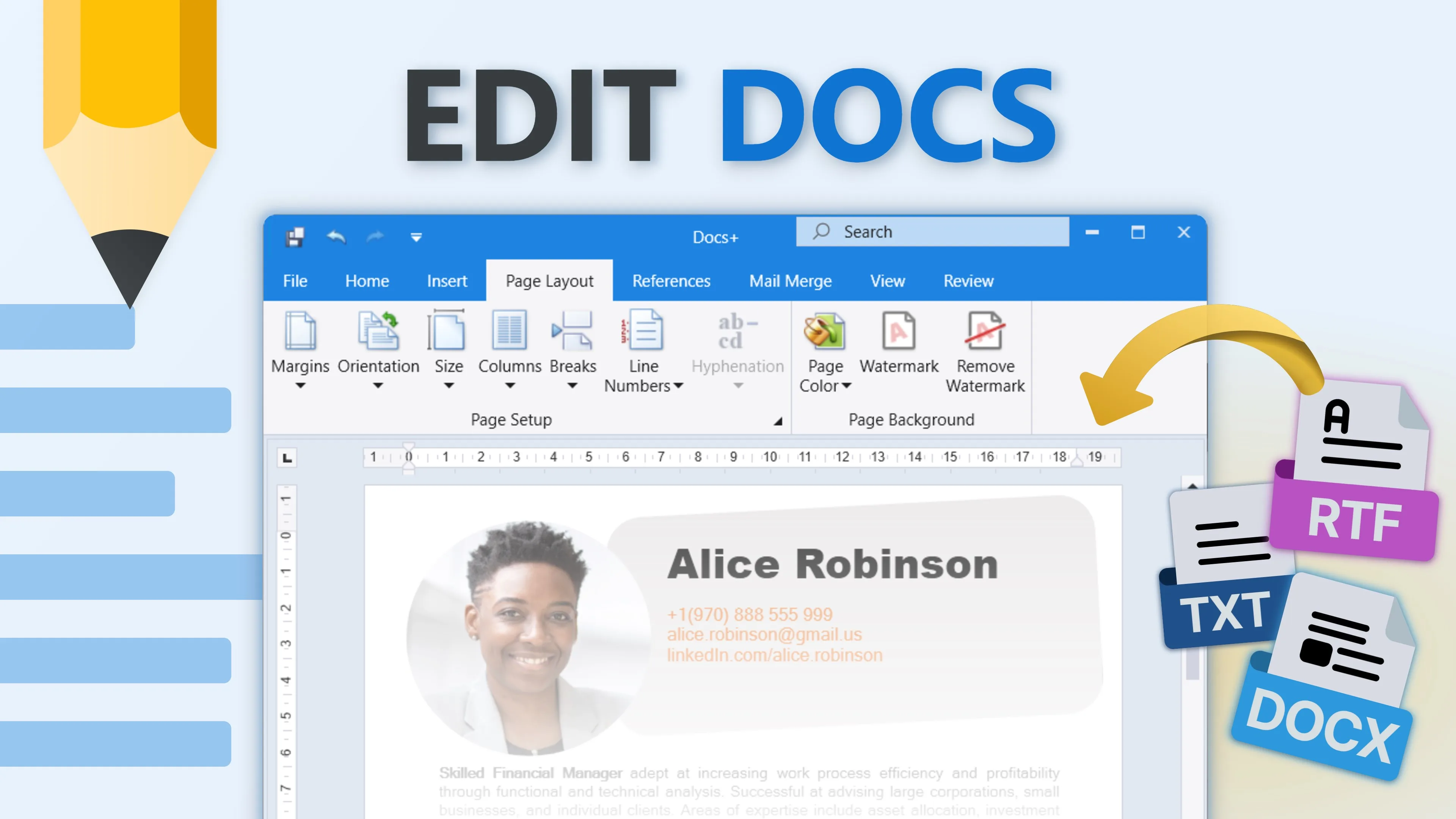 Docs+ screenshot 1