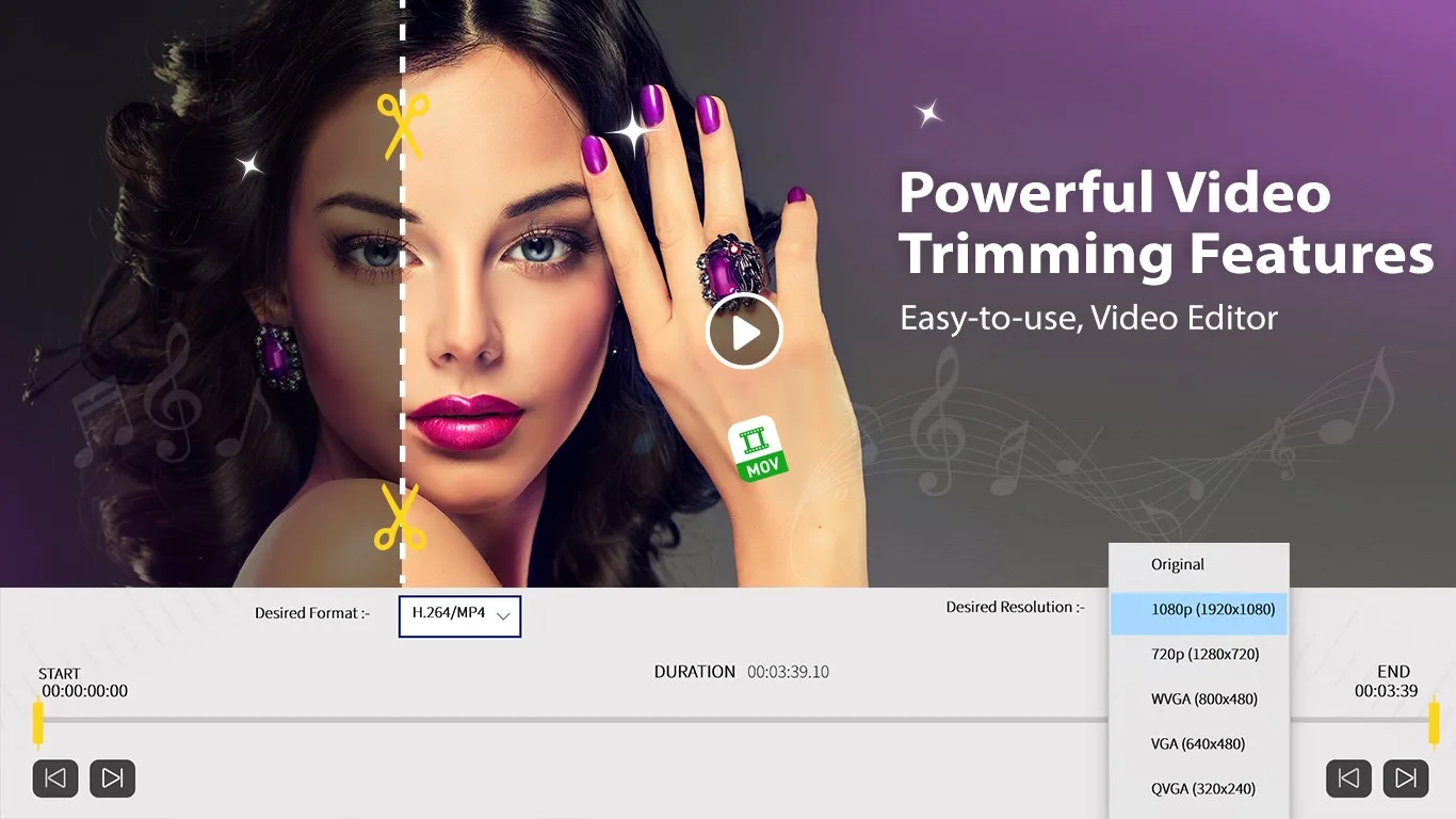 Video Crop - Cut & Trim Videos screenshot 1