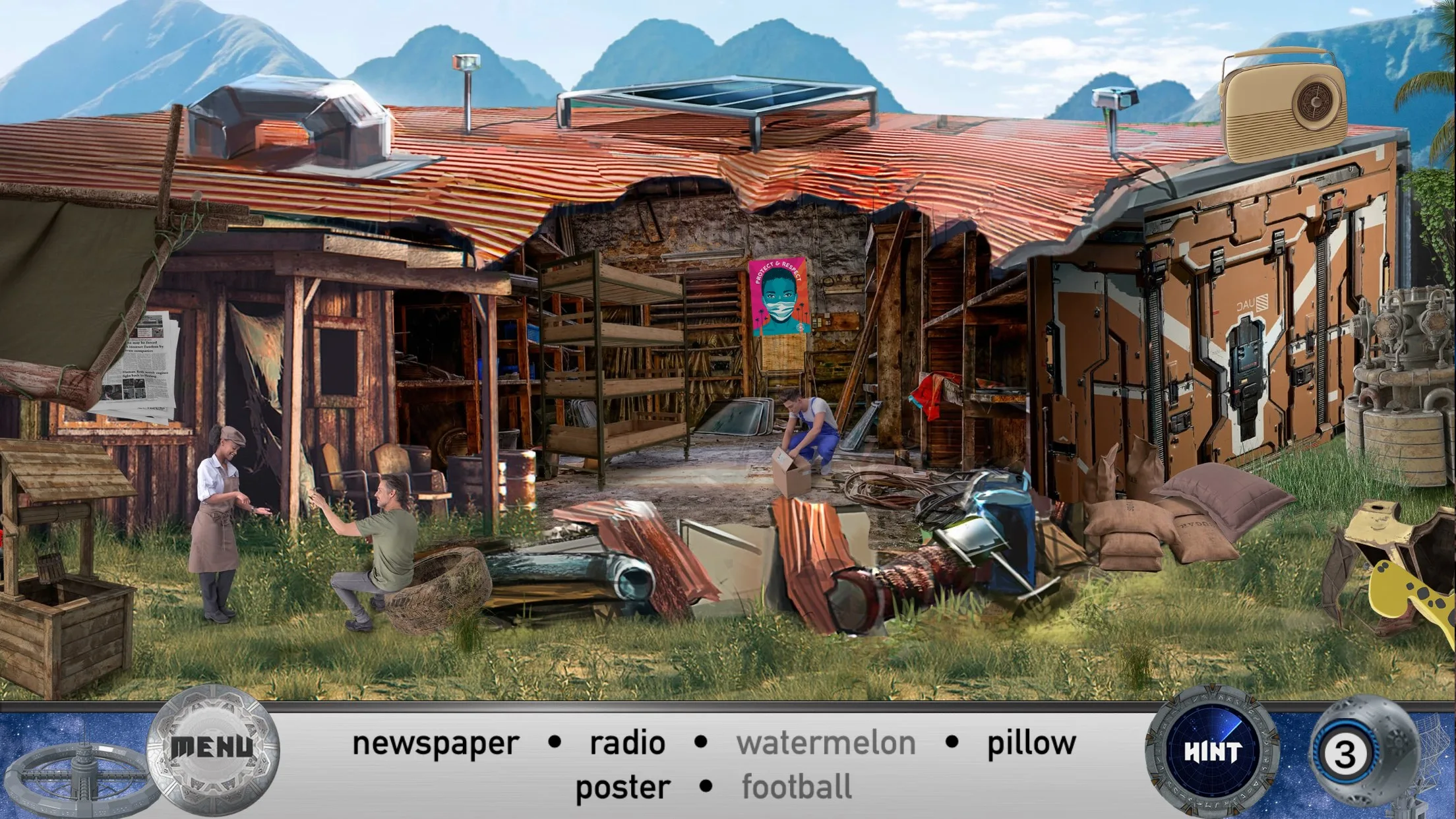 Search and Find Games - Mystery of Mars screenshot 4